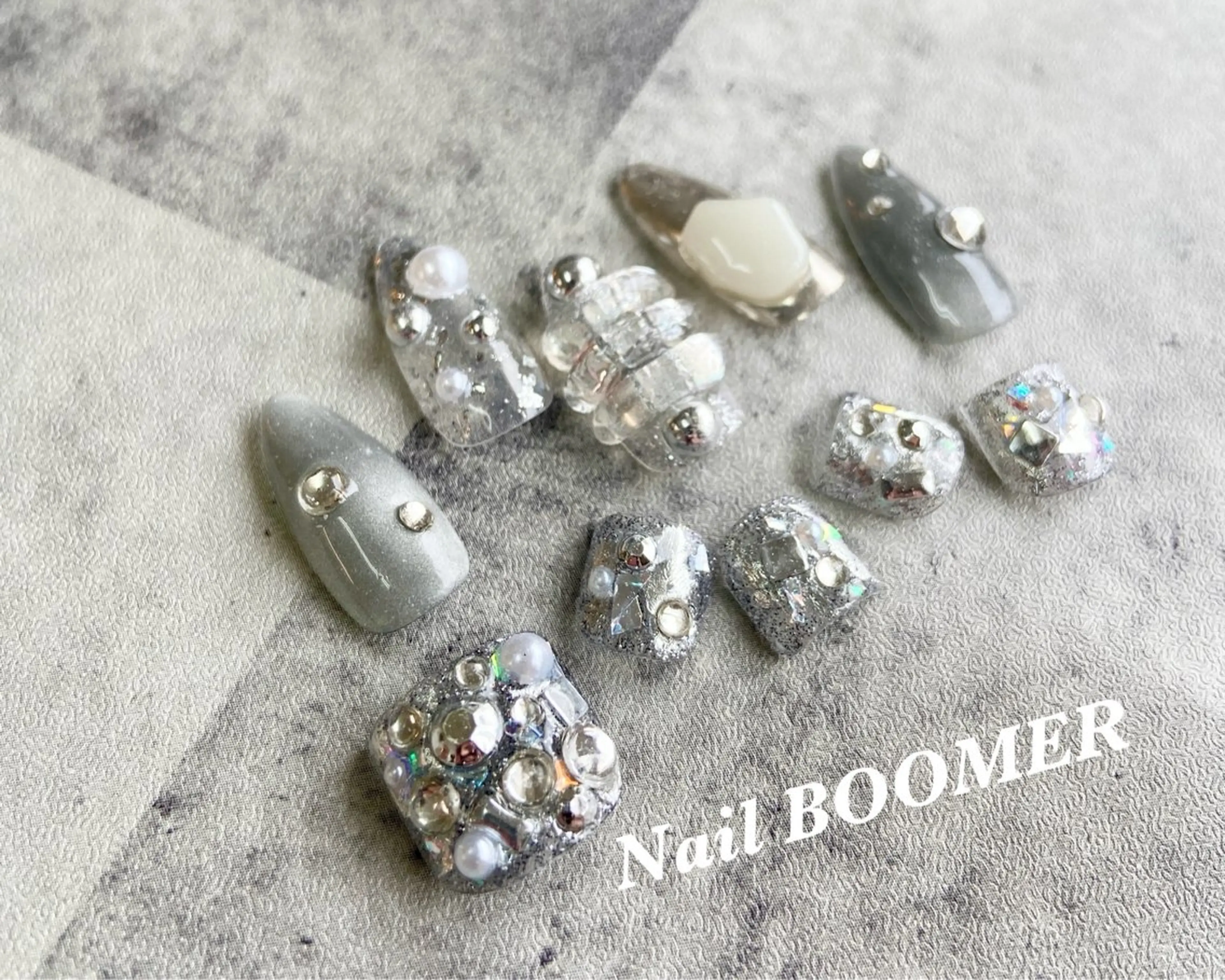 ネイル フットネイル ネイル ブーマーのネイルデザイン