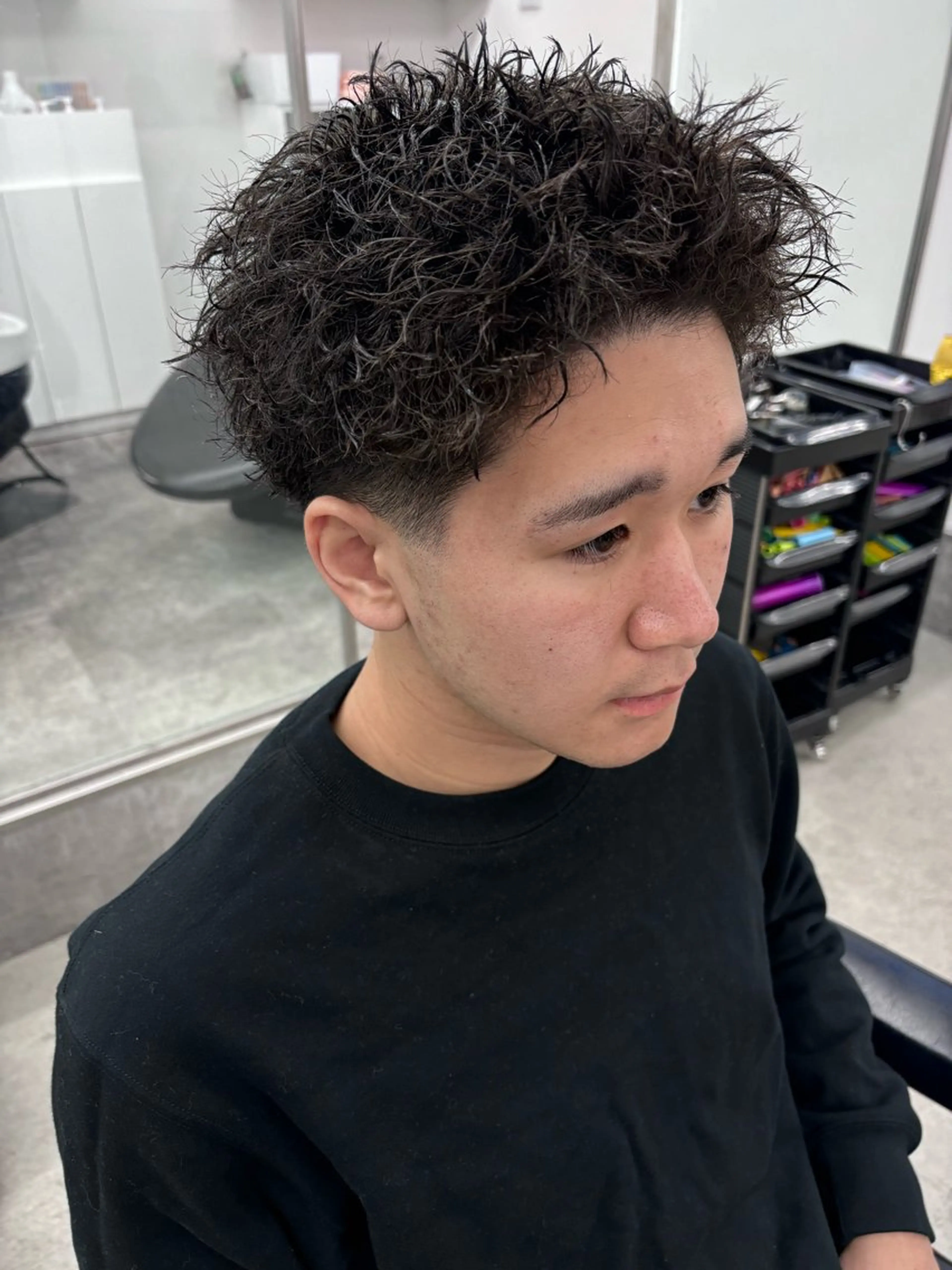 カラー パーマ メンズ カット パーマ トリートメント 土岐/メンズ専門 パーマ特化美容師🌀のヘアスタイル