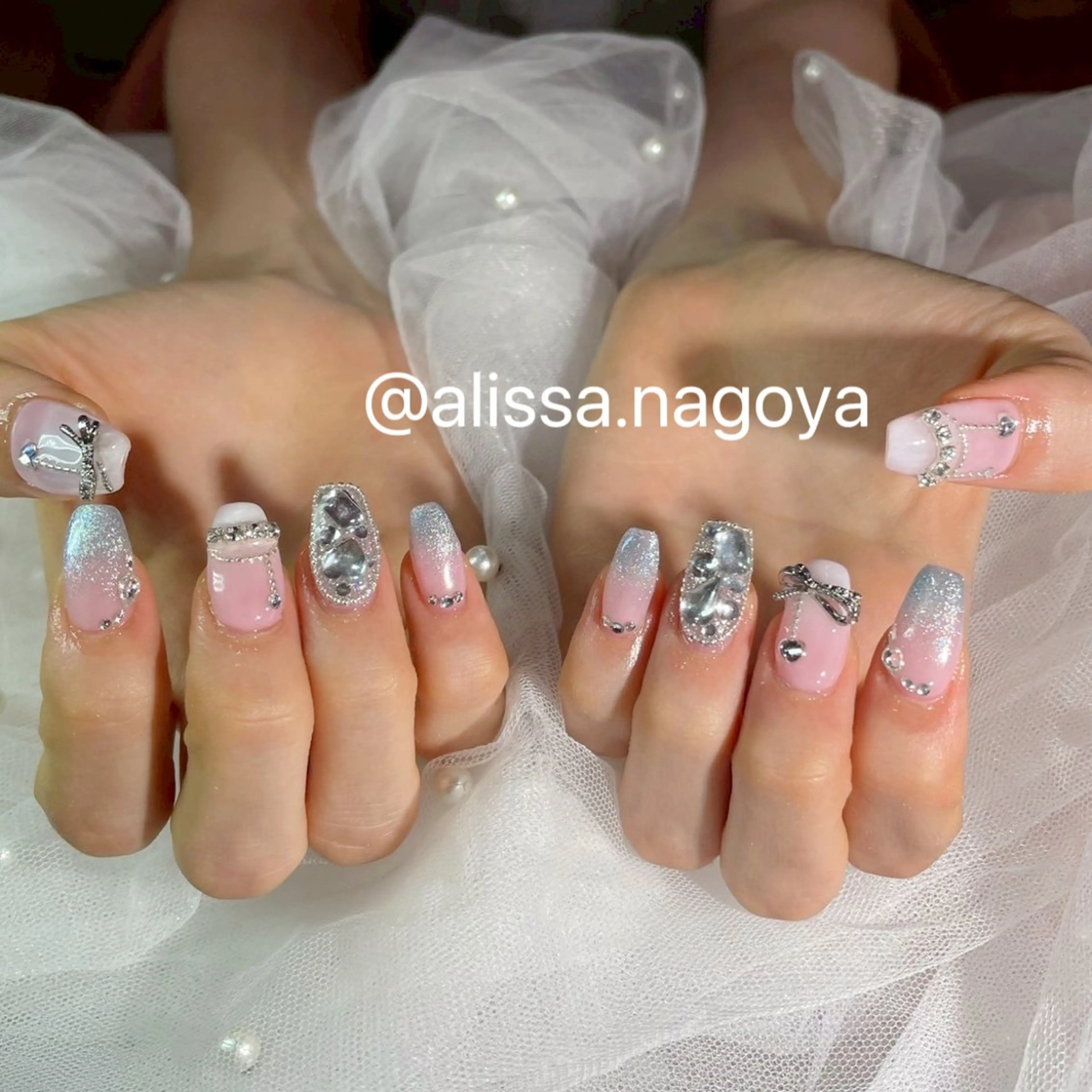 ネイル 長さだし/新栄町駅 Alissaのネイルデザイン