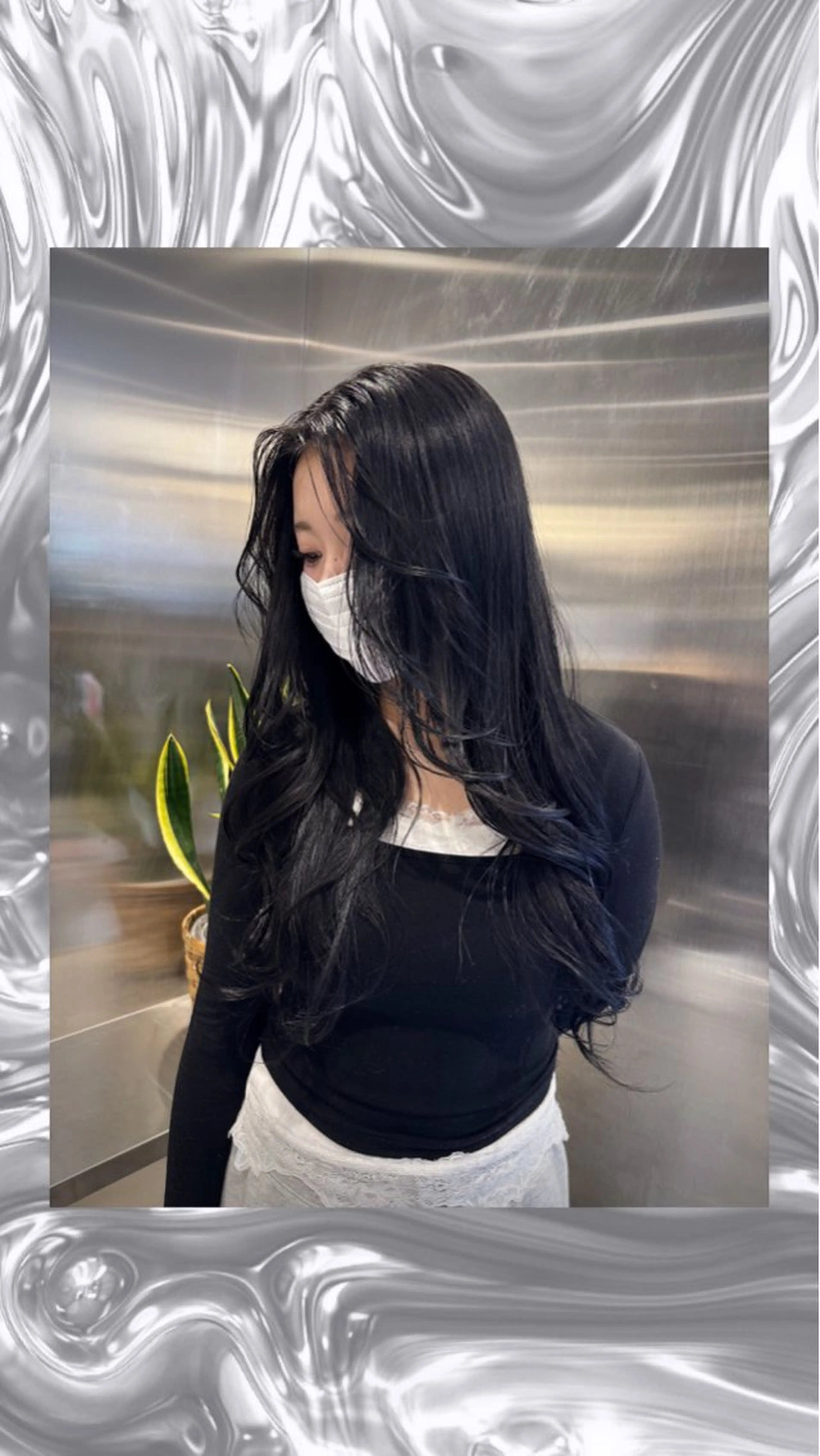 ロング ヘアカラー 🩵ゆりあ ／ベージュ／ボブ🩵のヘアスタイル