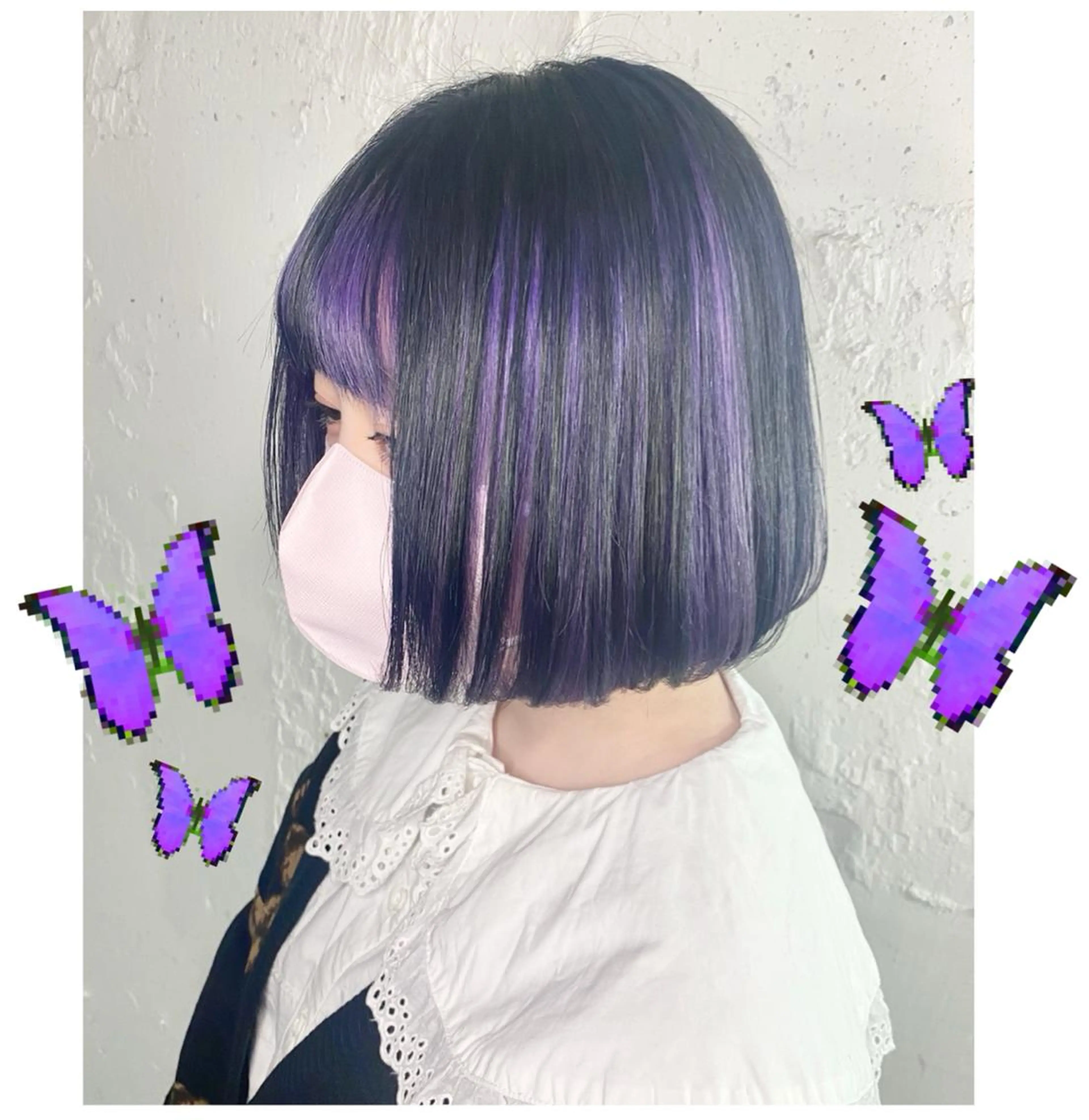 ショート カラー TSUNO🦖 派手髪/オタク美容師のヘアスタイル