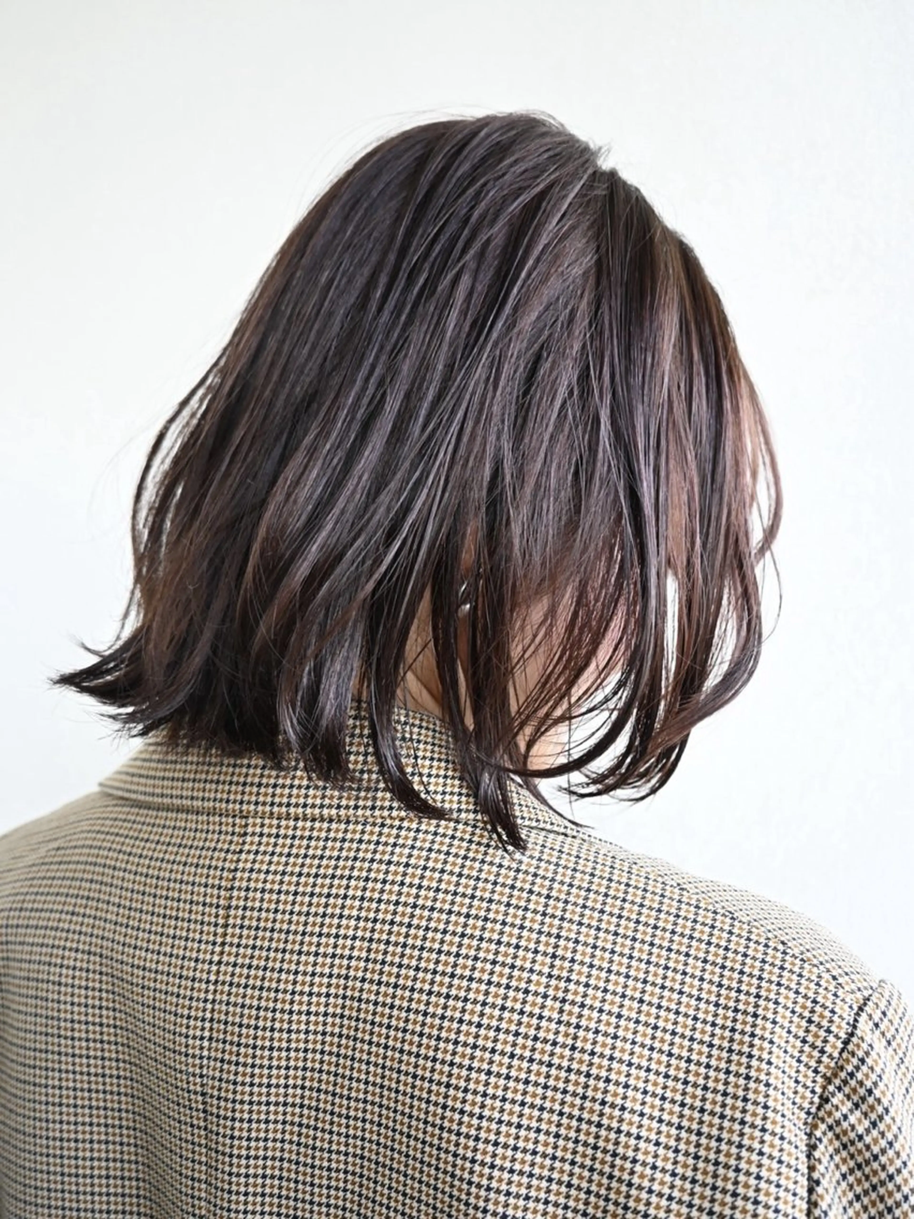 🩶オーガニックカラー➕カット➕トリートメントの写真