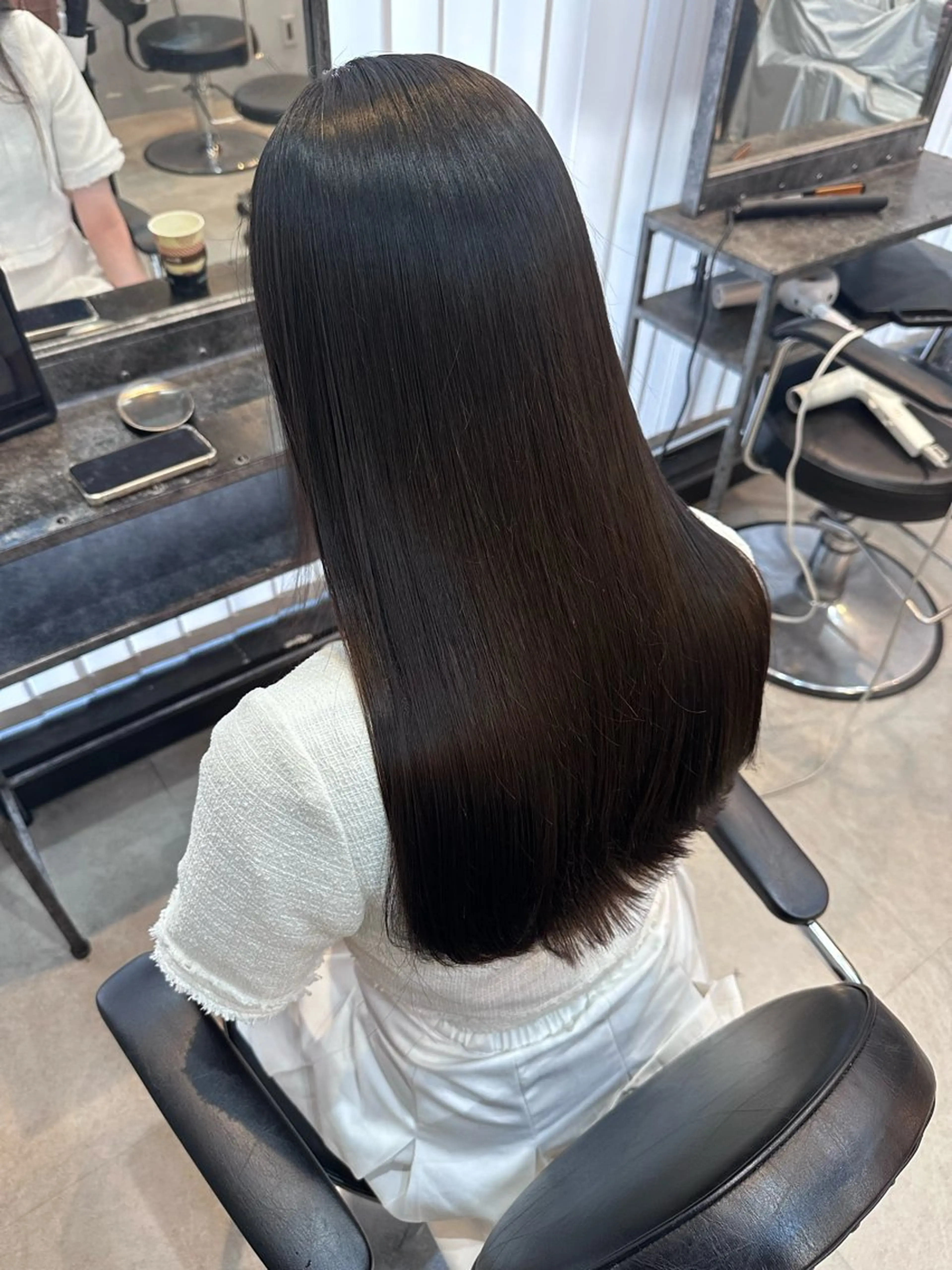 ロング パーマ 縮毛矯正 髪質改善・艶カラー HIROTOのヘアスタイル