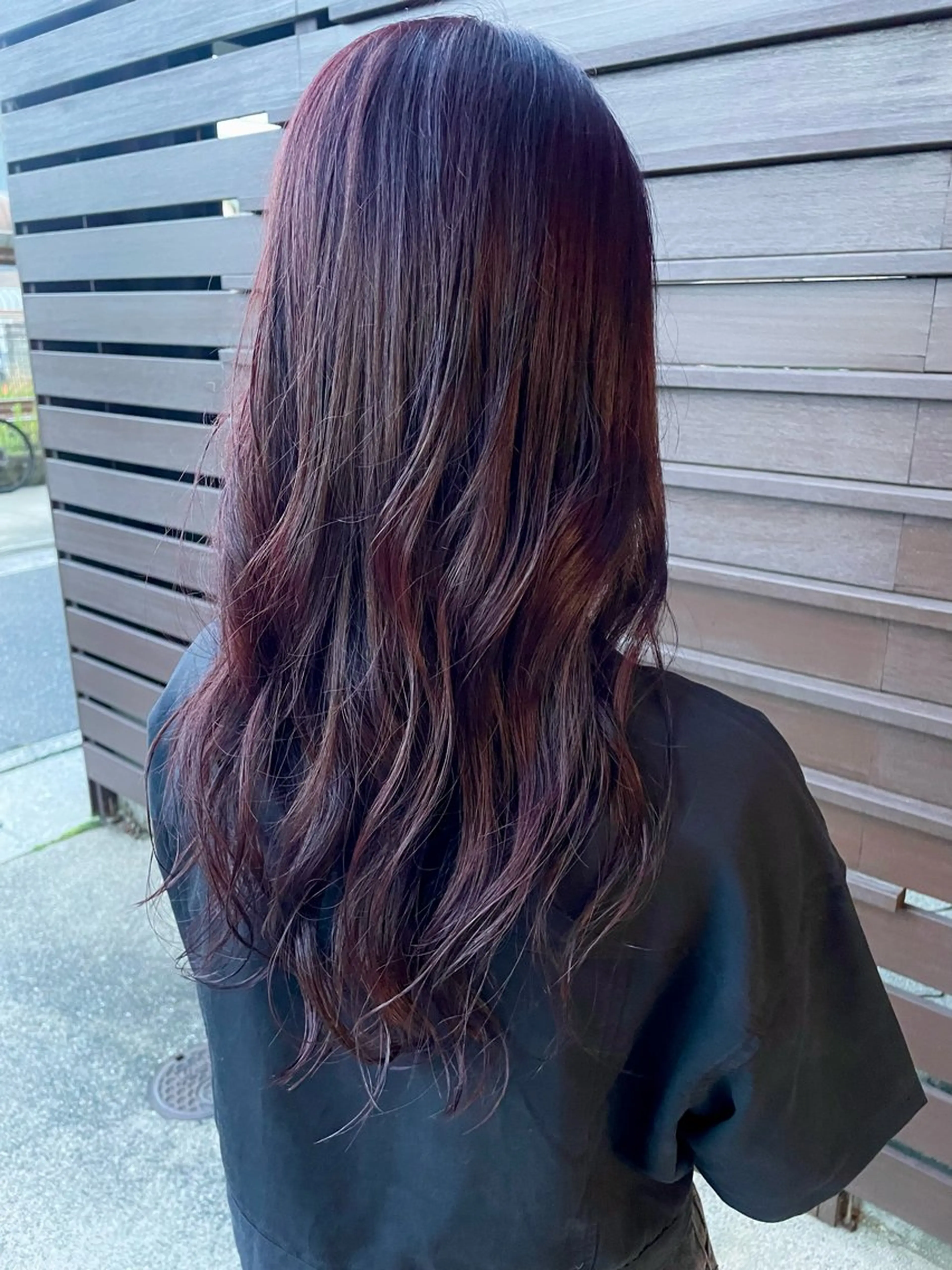 ロング カラー 日高 香織のヘアスタイル