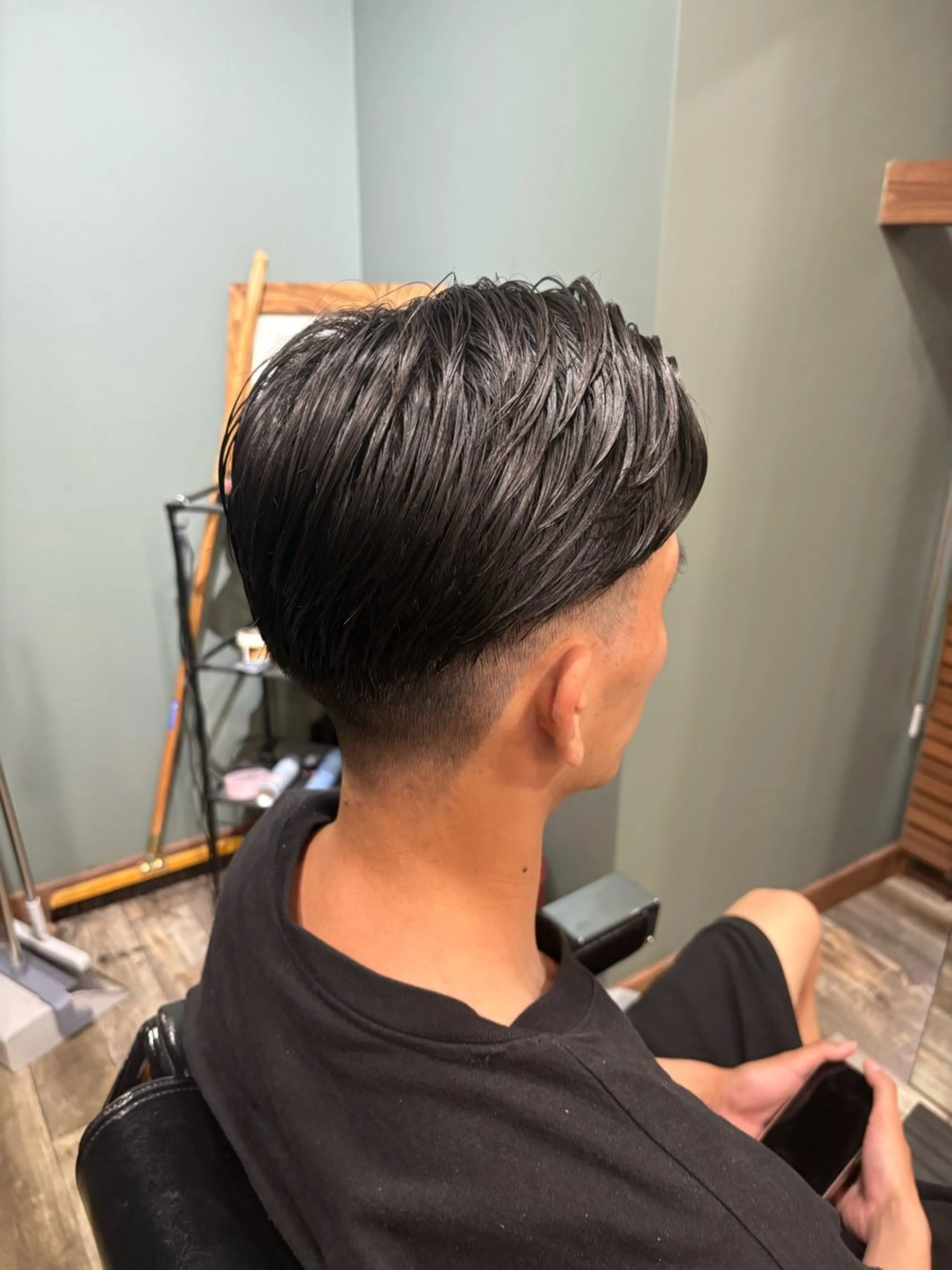 ミディアム メンズ 木名瀬 海星のヘアスタイル