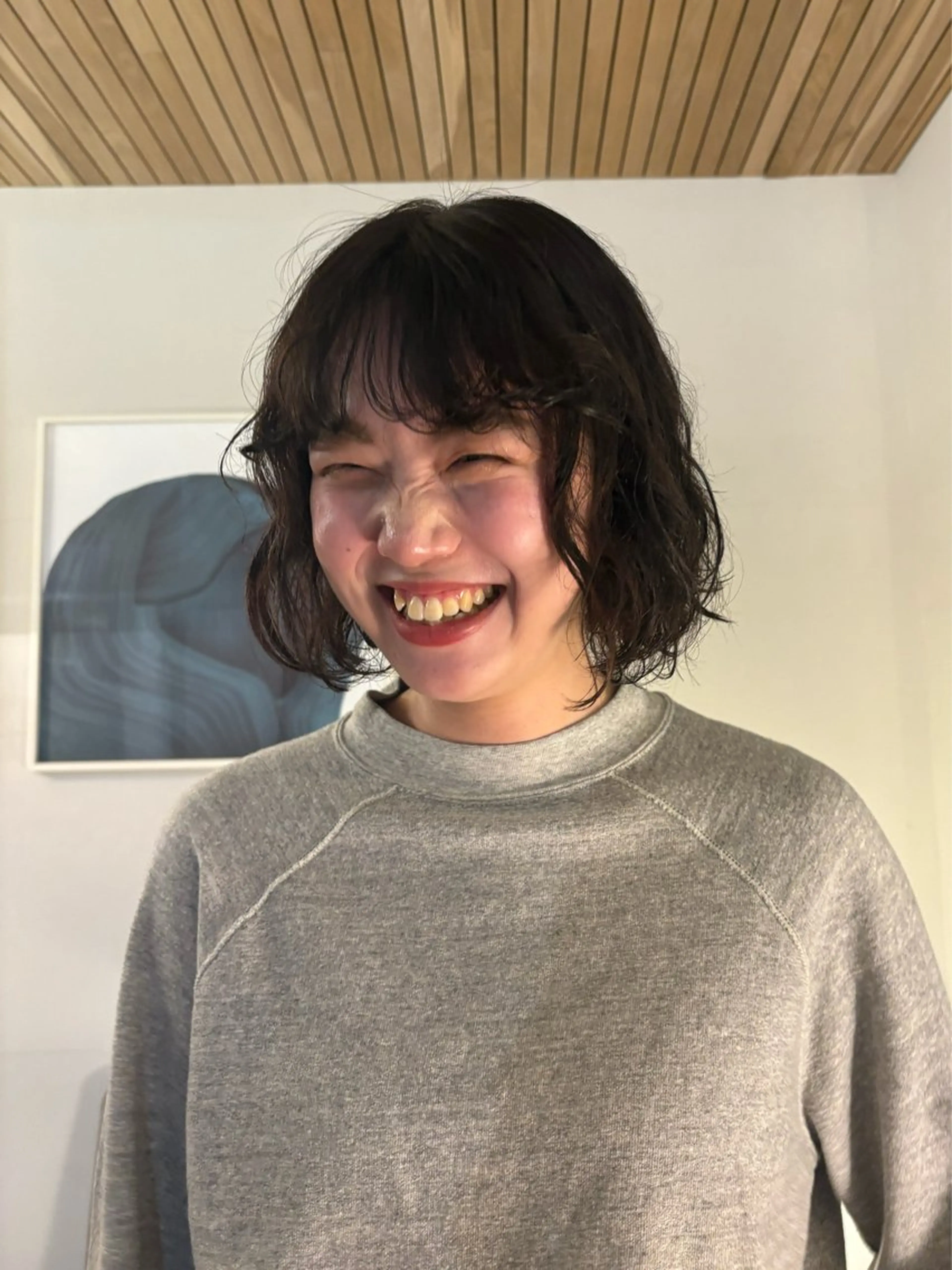 ショート パーマ ボブ ボブ/レイヤーカット ✂︎ AYUMIのヘアスタイル