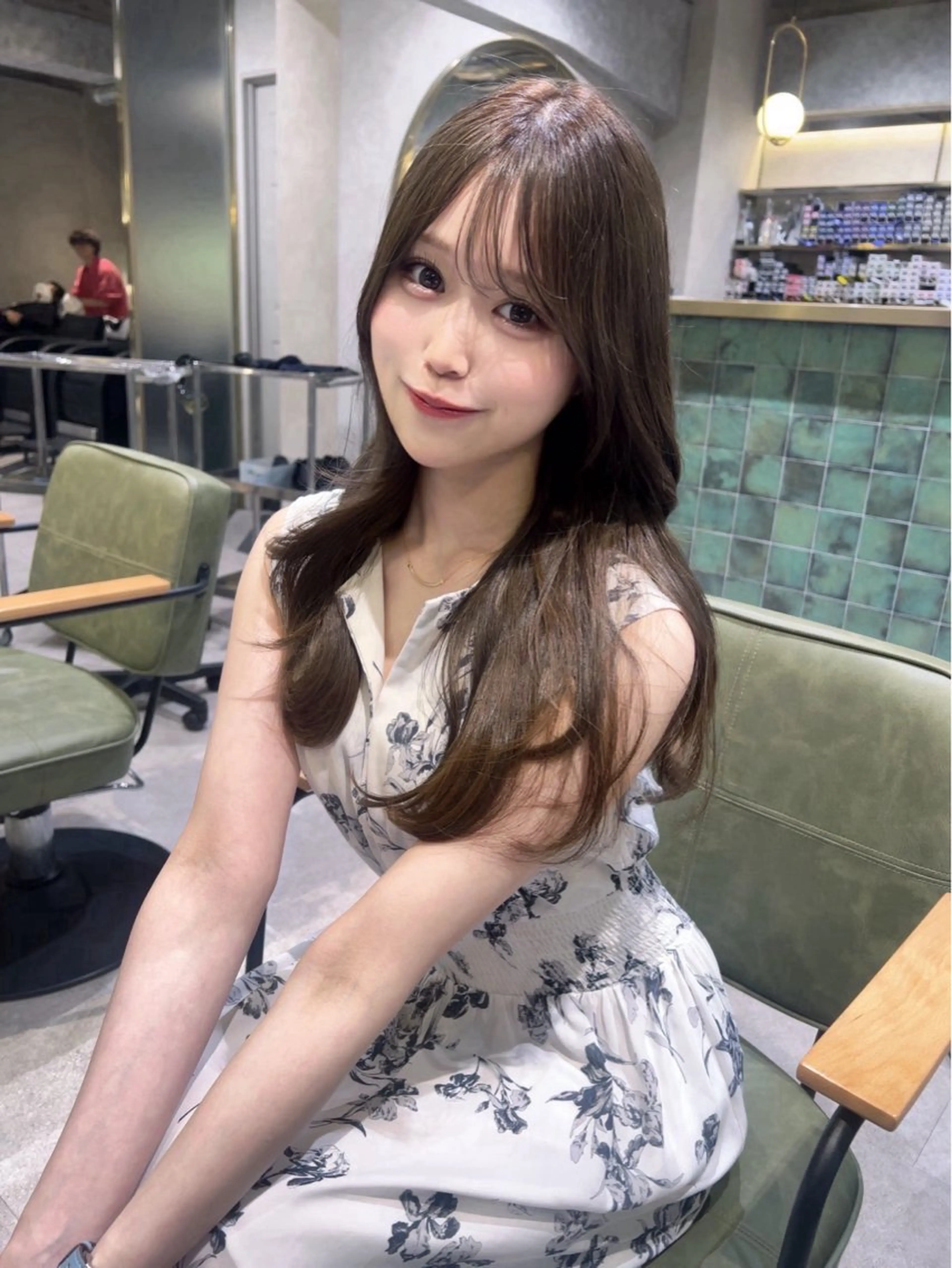 【どんなカラーでもご相談ください🐈⬛】艶ワンカラー+トリートメント🫧の写真