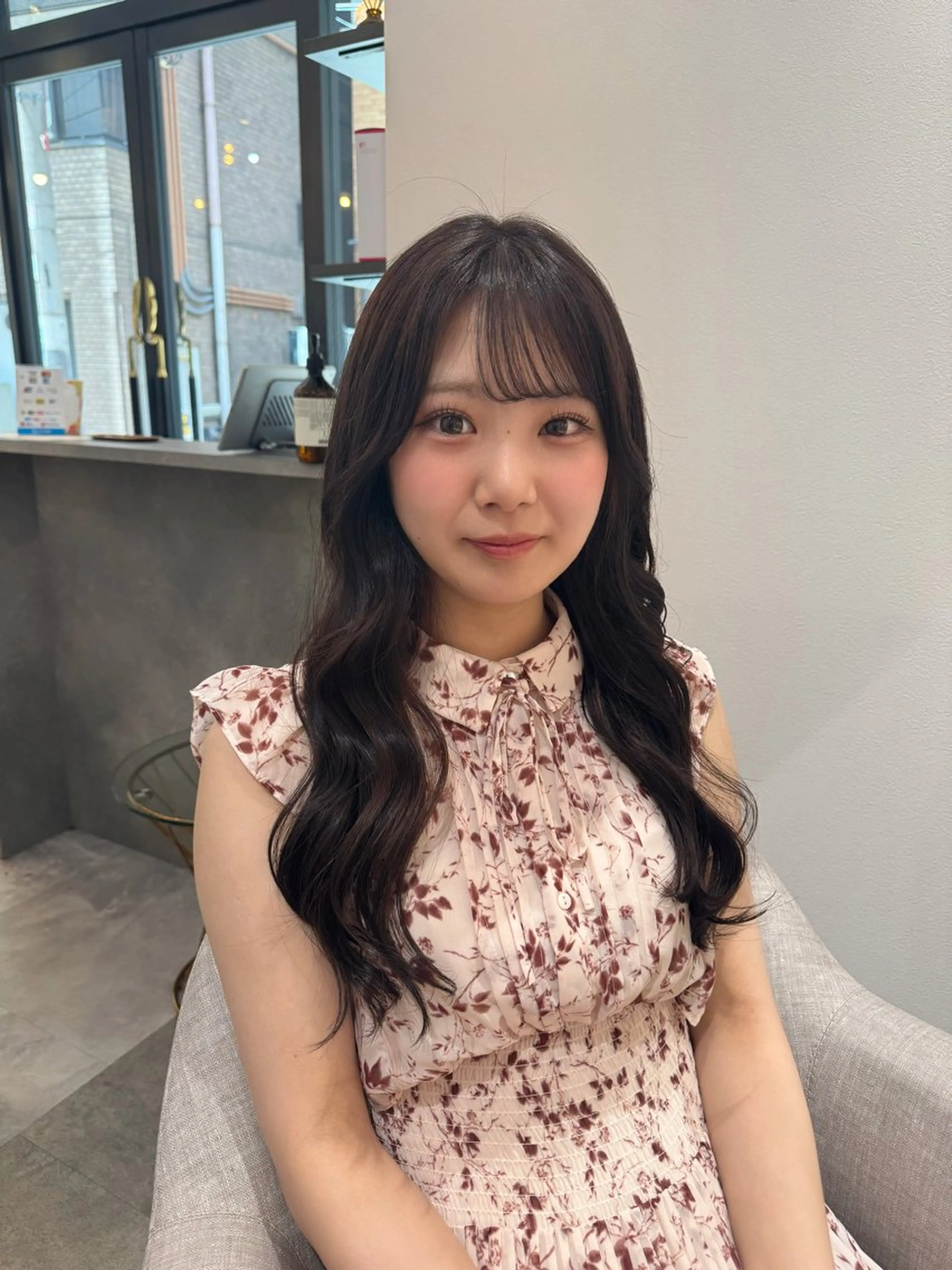 ロング カラー 赤み無し柔らかカラー 【梅田】madokaのヘアスタイル