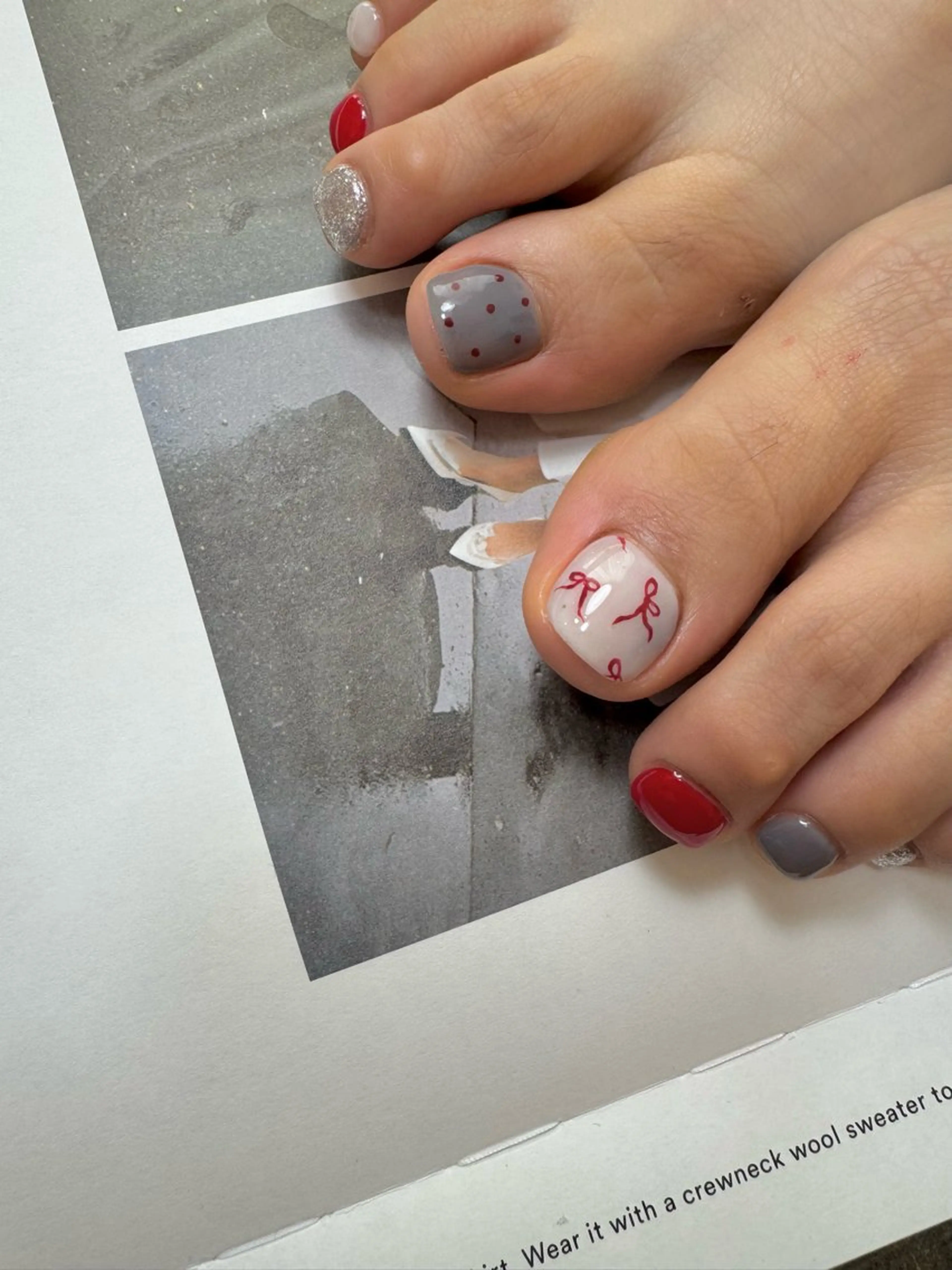 オフあり／フットデザインの写真