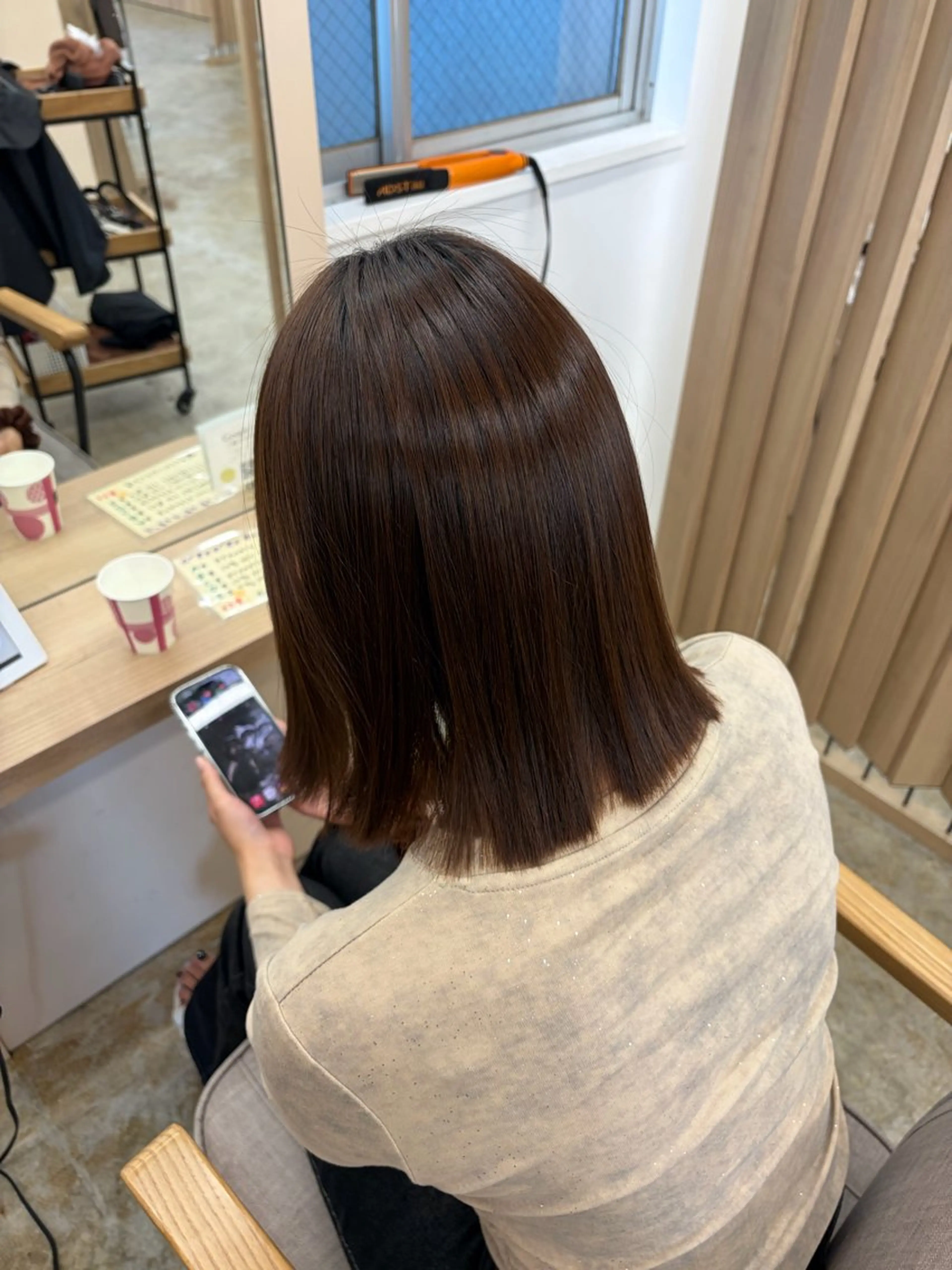 ショート 縮毛矯正 村田 竜牙のヘアスタイル