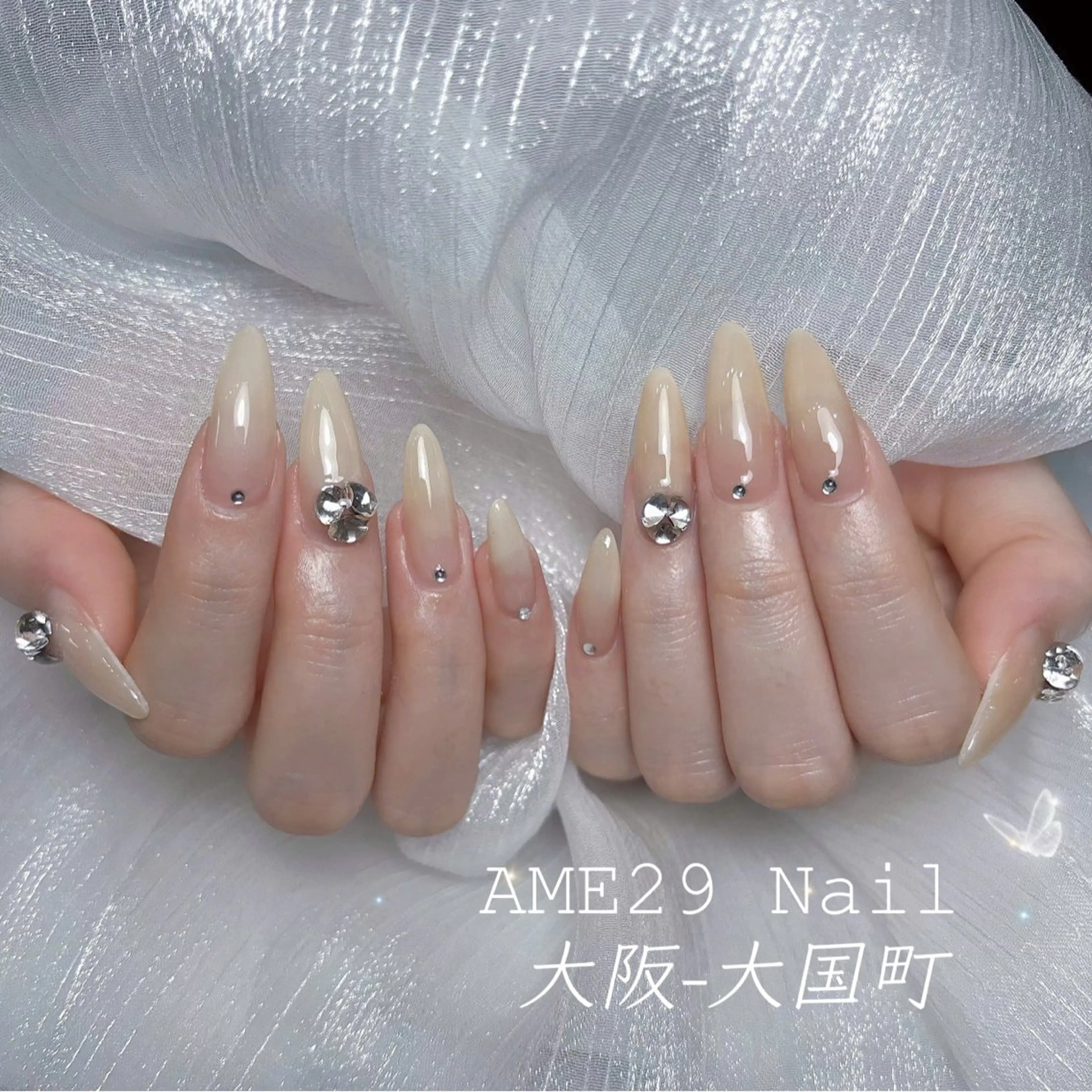 ロング AME29 Nail ネイルサロンのネイルデザイン