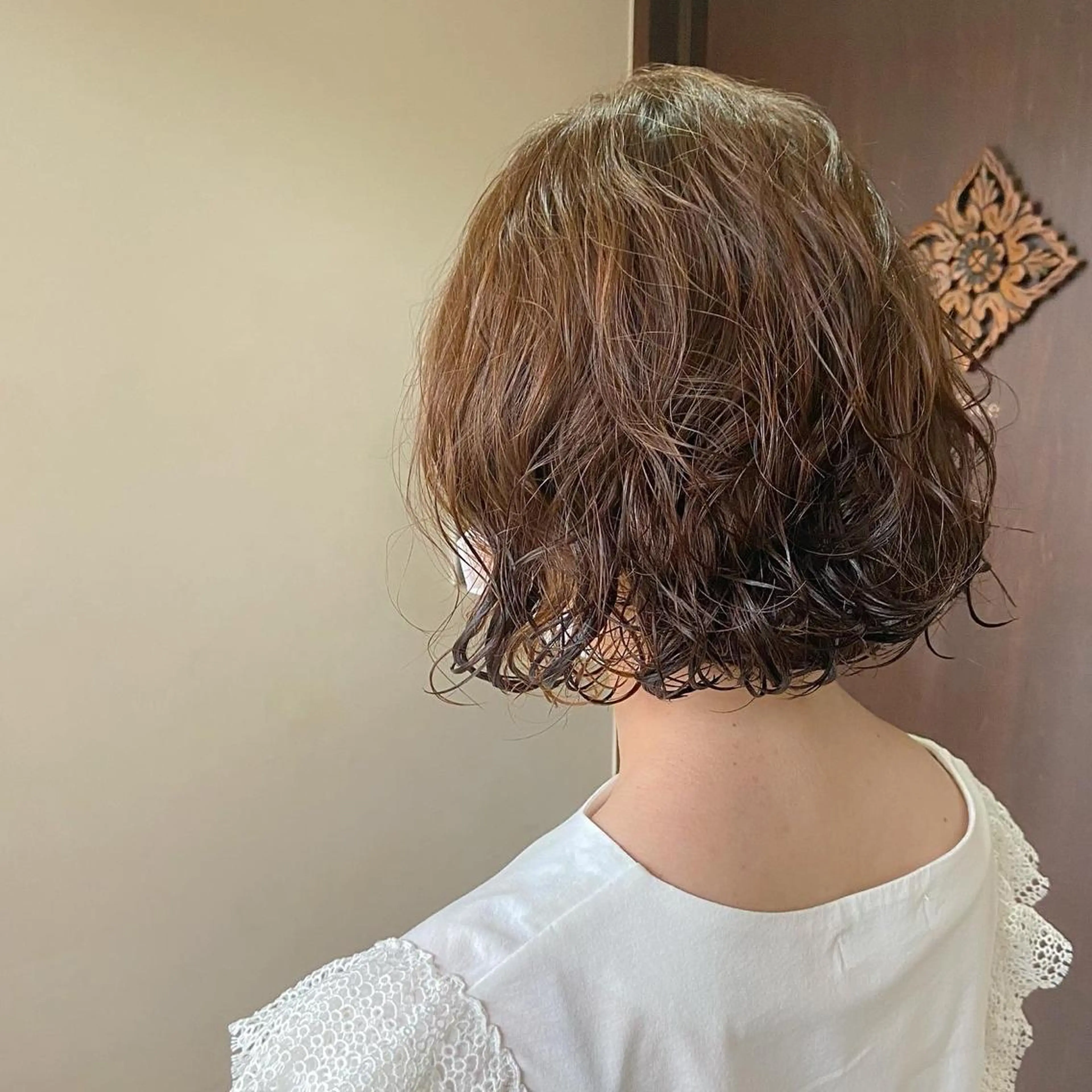 ショート パーマ 韓国ヘア ユイカのヘアスタイル