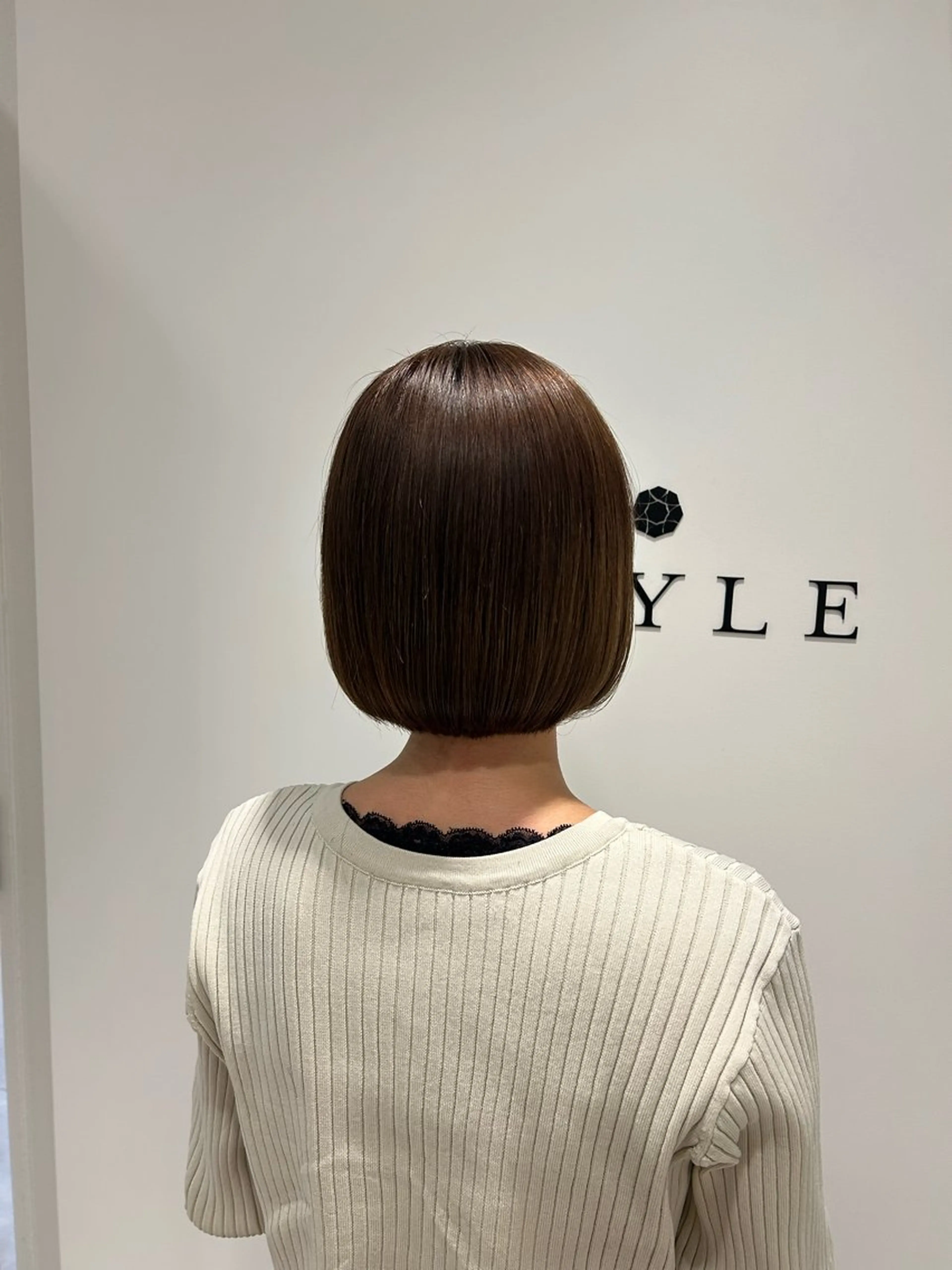 ショート ボブ カット ヘアセット/ミニボブ /レイヤー 山田寛菜のヘアスタイル