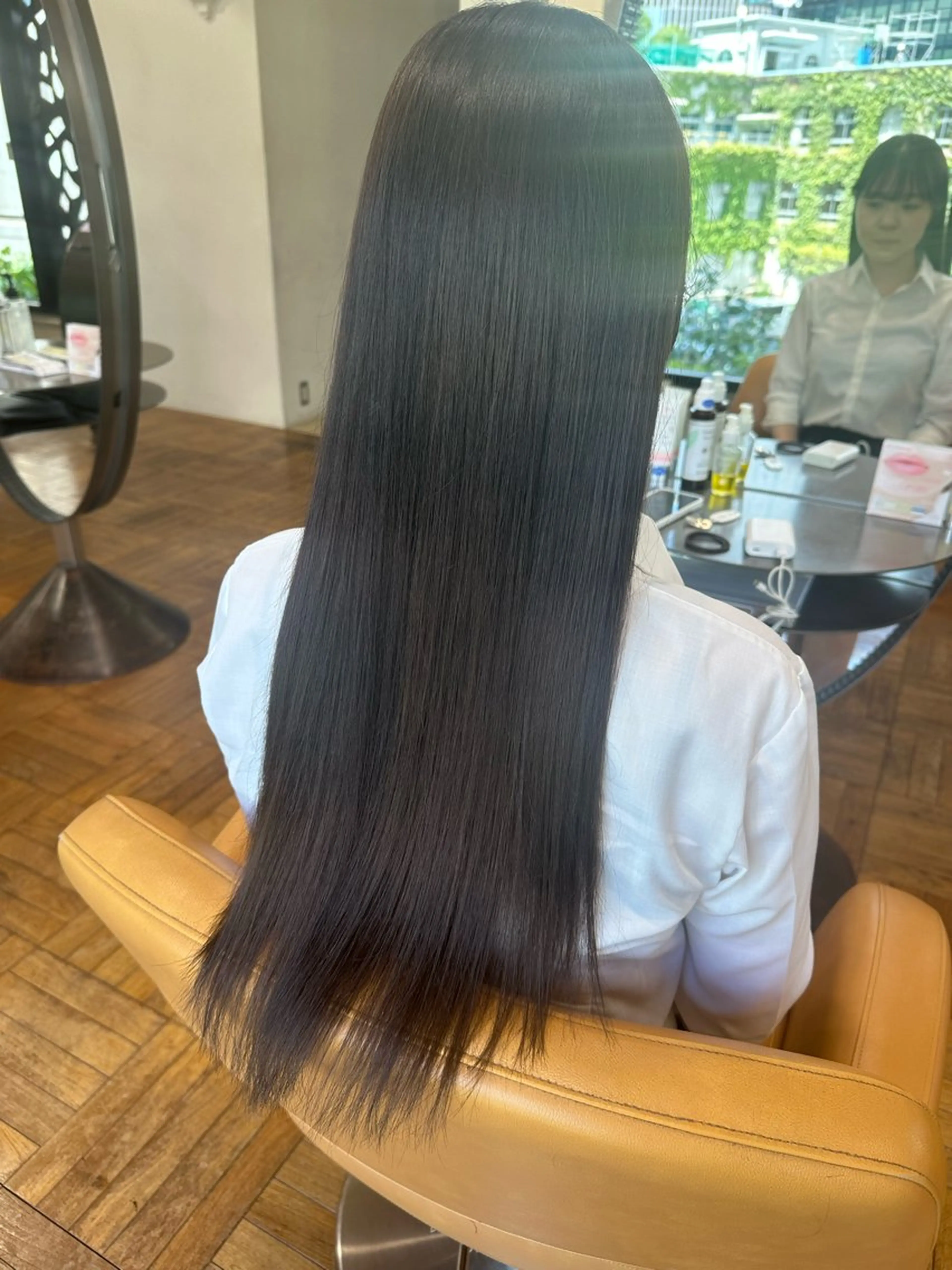 ロング カット ヘアカラー トリートメント レイヤー／ボブ ／るかのヘアスタイル