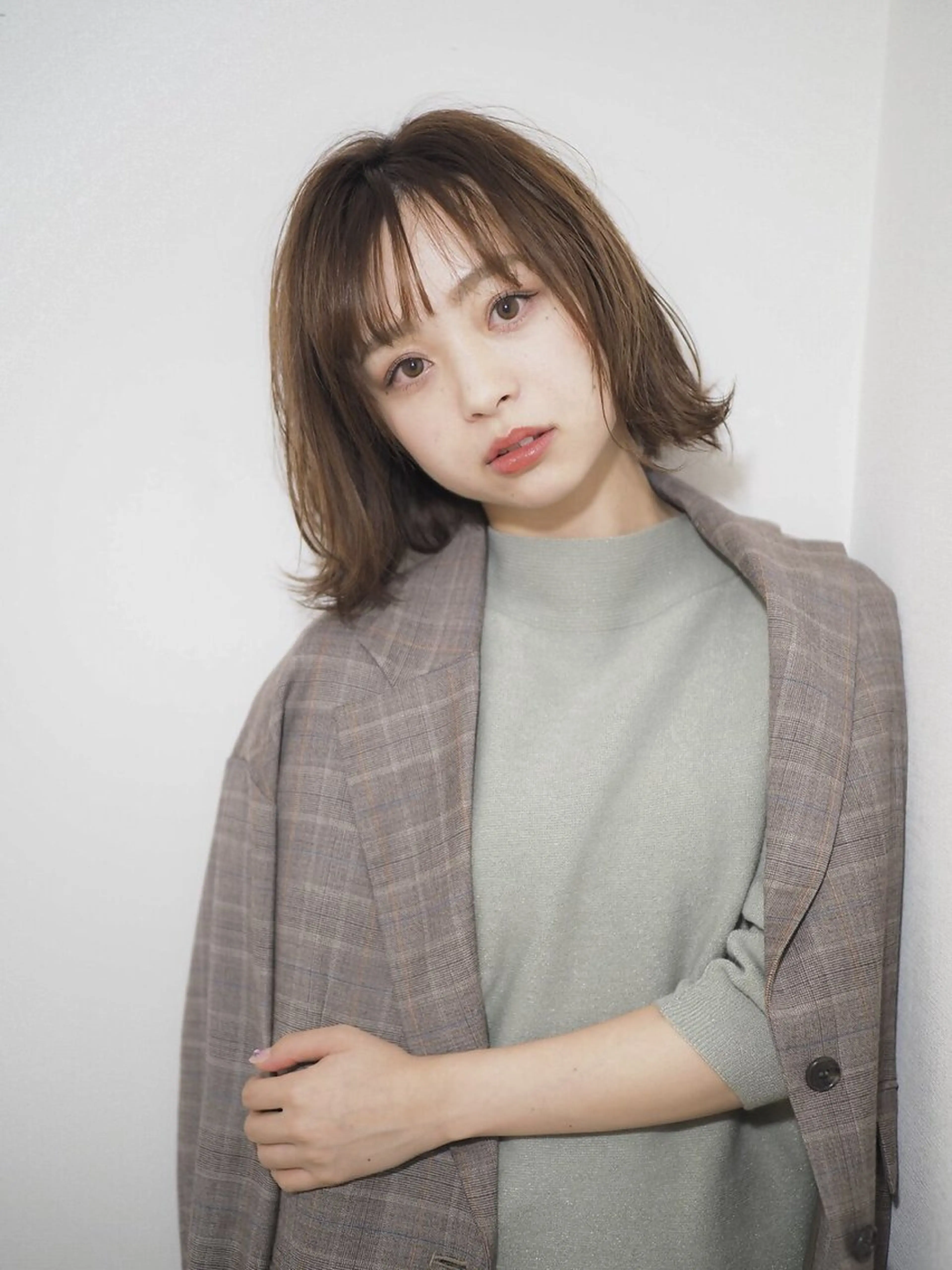 ミディアム 【ショート・ボブ】 ＊小泉 千晶＊のヘアスタイル