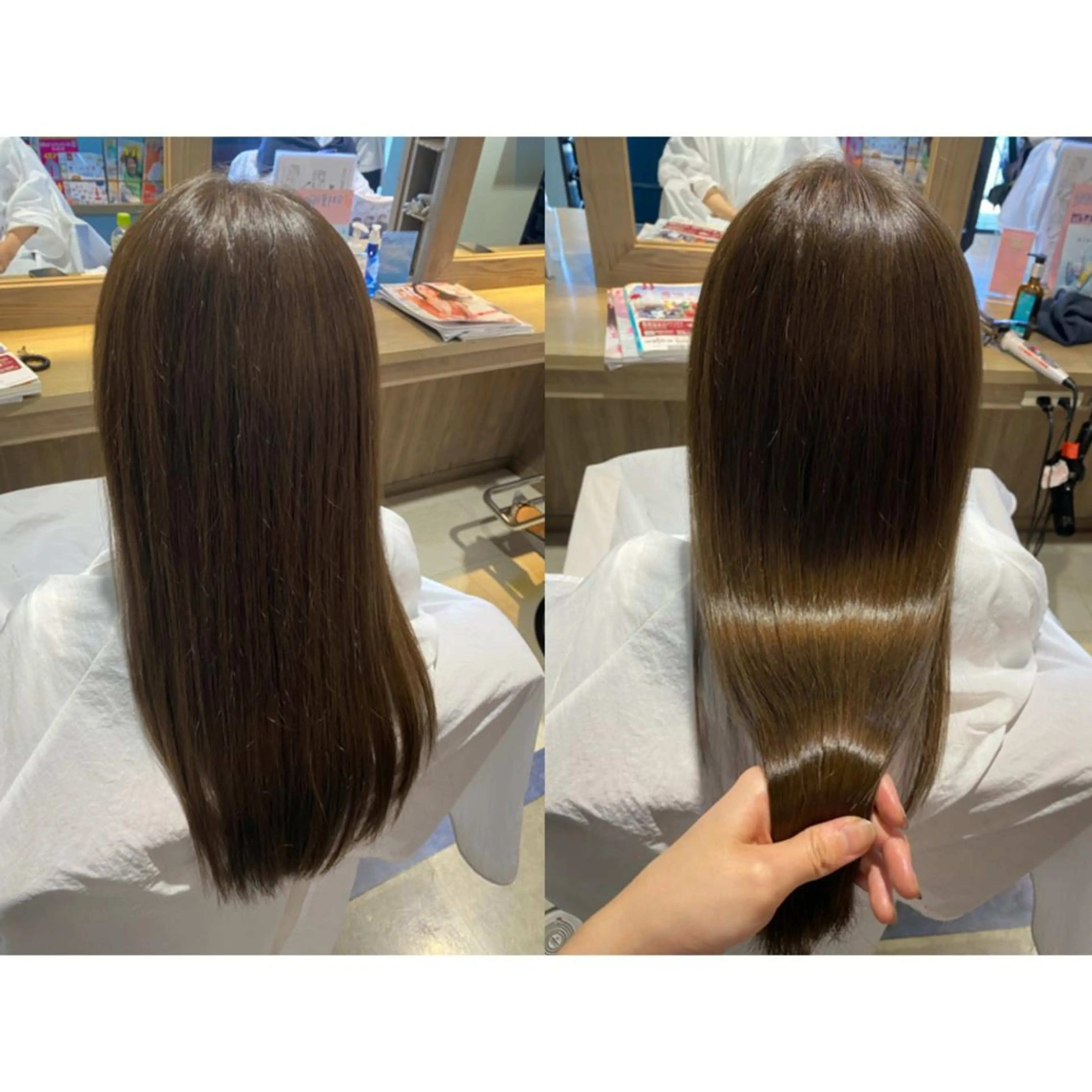 カラー カット 縮毛矯正 トリートメント 🐻結んで可愛い hair EMI🐻のヘアスタイル