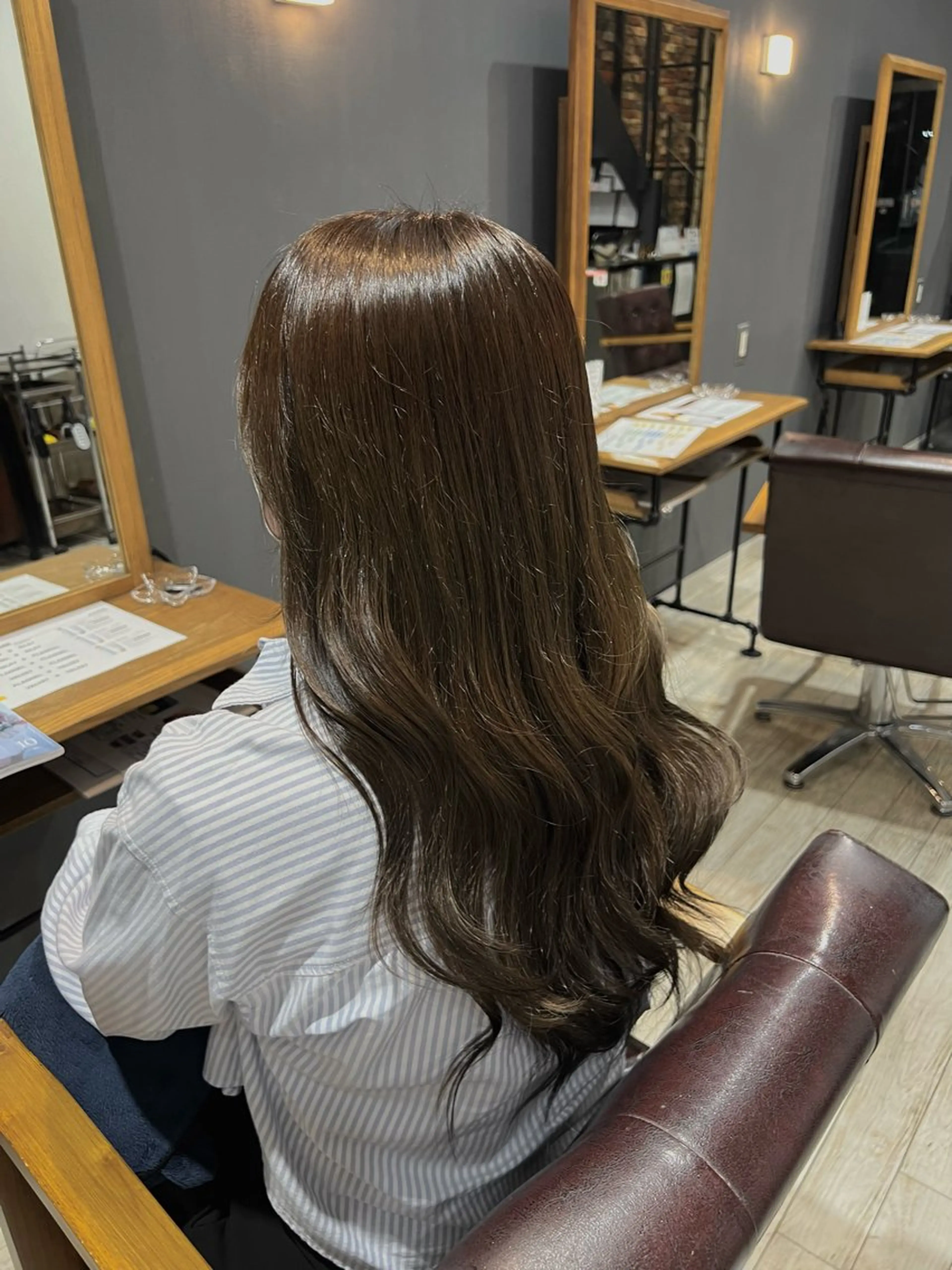 カラー ヘアカラー トリートメント ayumi / 郡山/暖色カラーのヘアスタイル