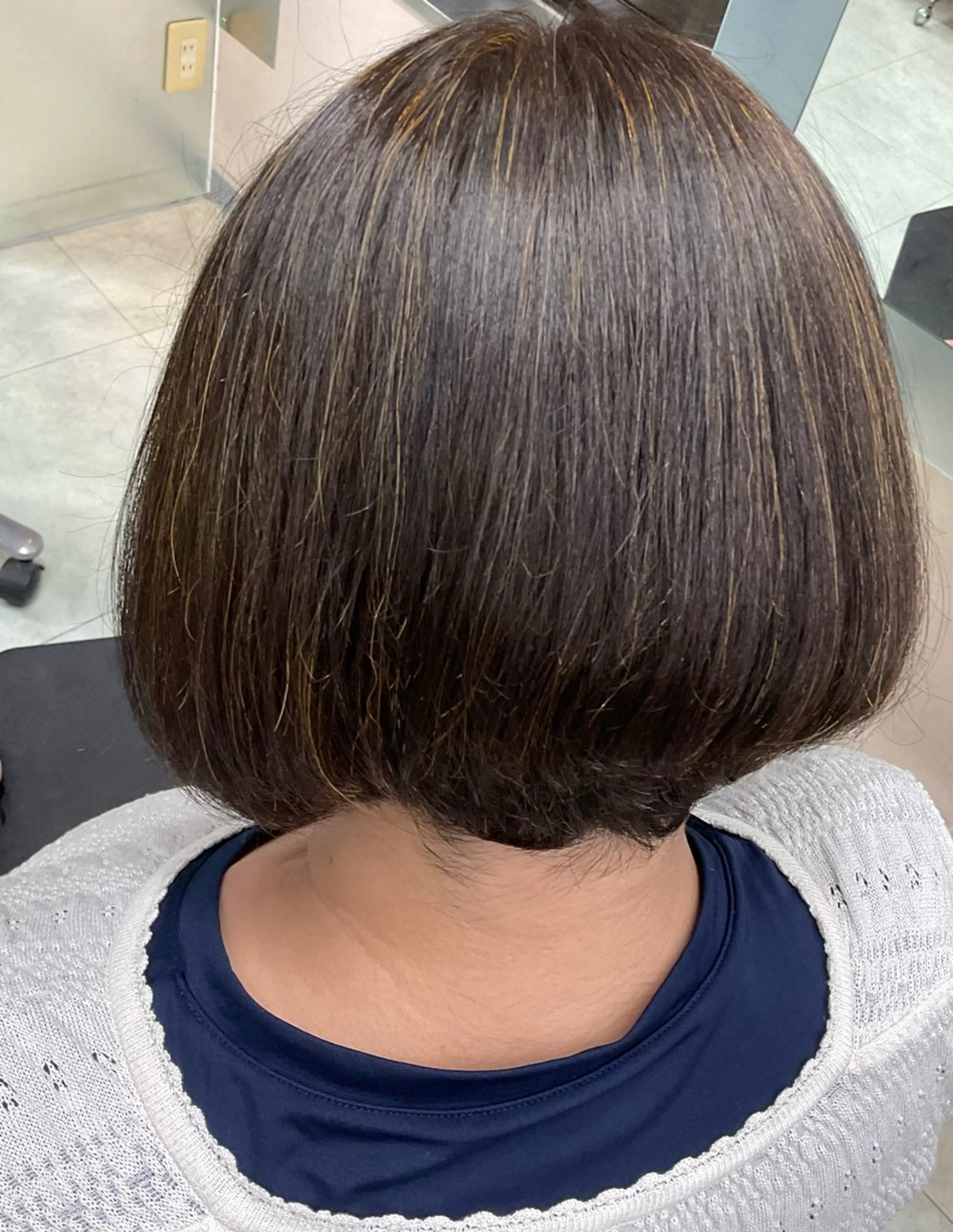 ショート カラー オレンジ ヘアカラー au栄矢場町 水素髪質改善Tのヘアスタイル