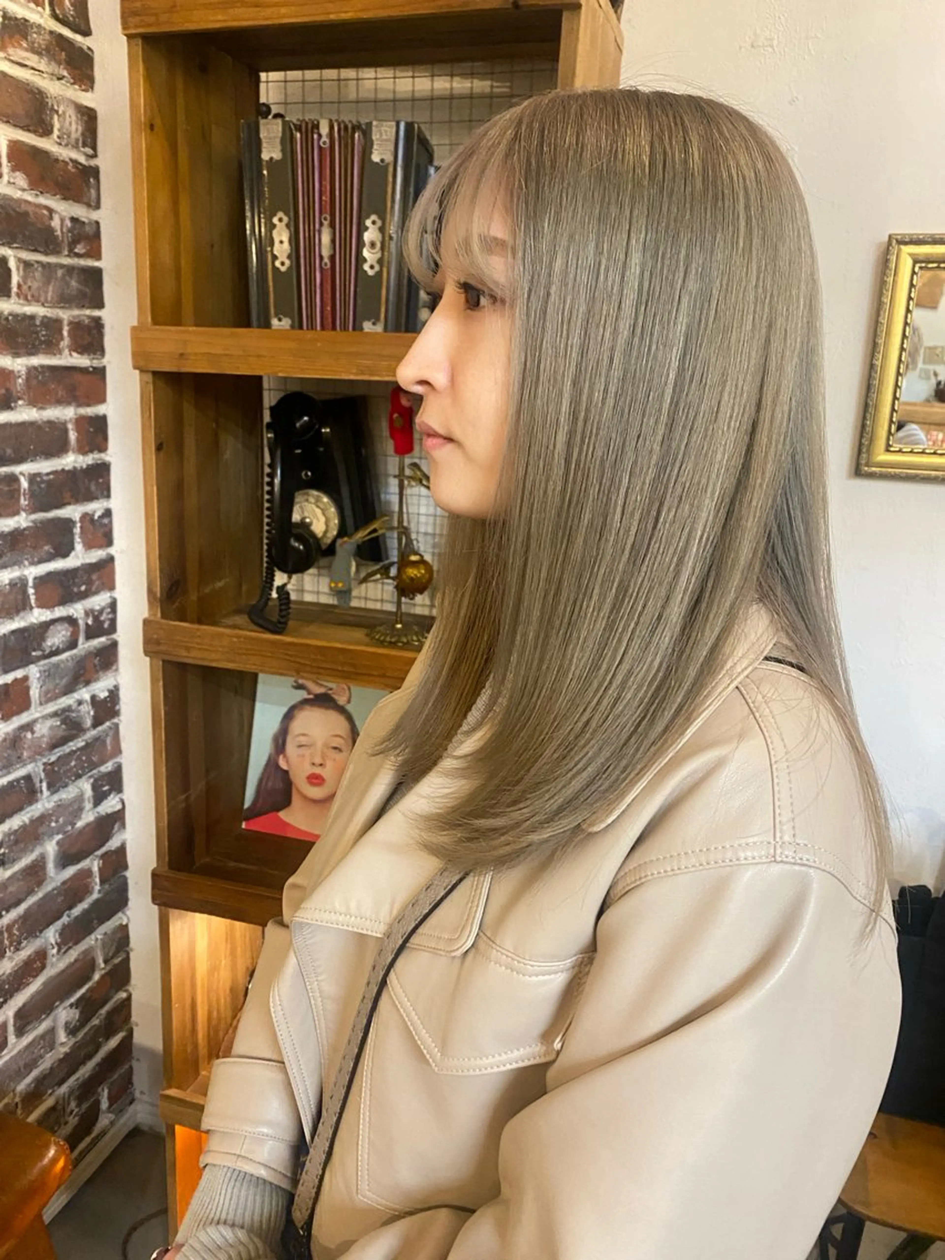 ロング ヘアカラー ヒラカホ/ ブリーチ/似合わせのヘアスタイル