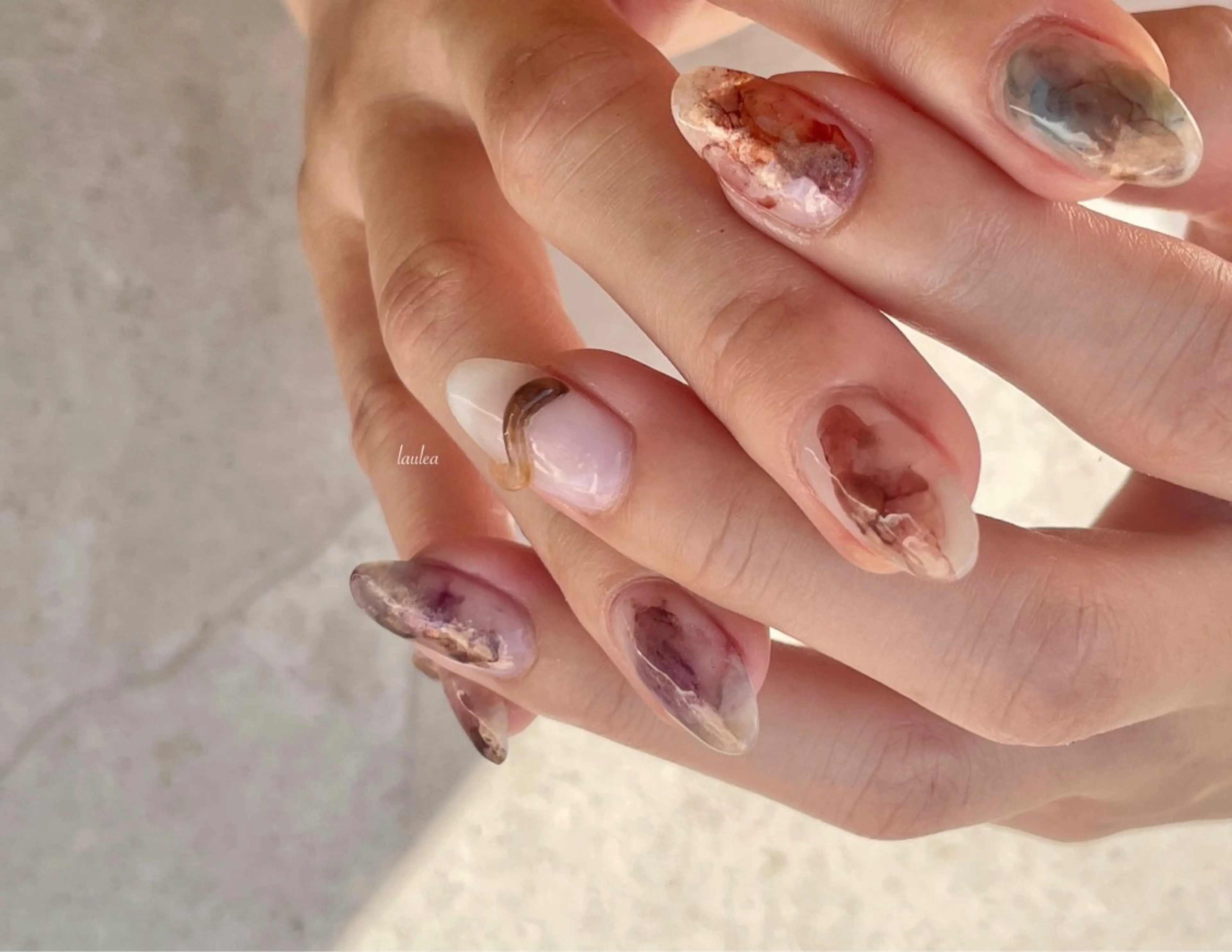 ネイル フットネイル nagase yumiのネイルデザイン