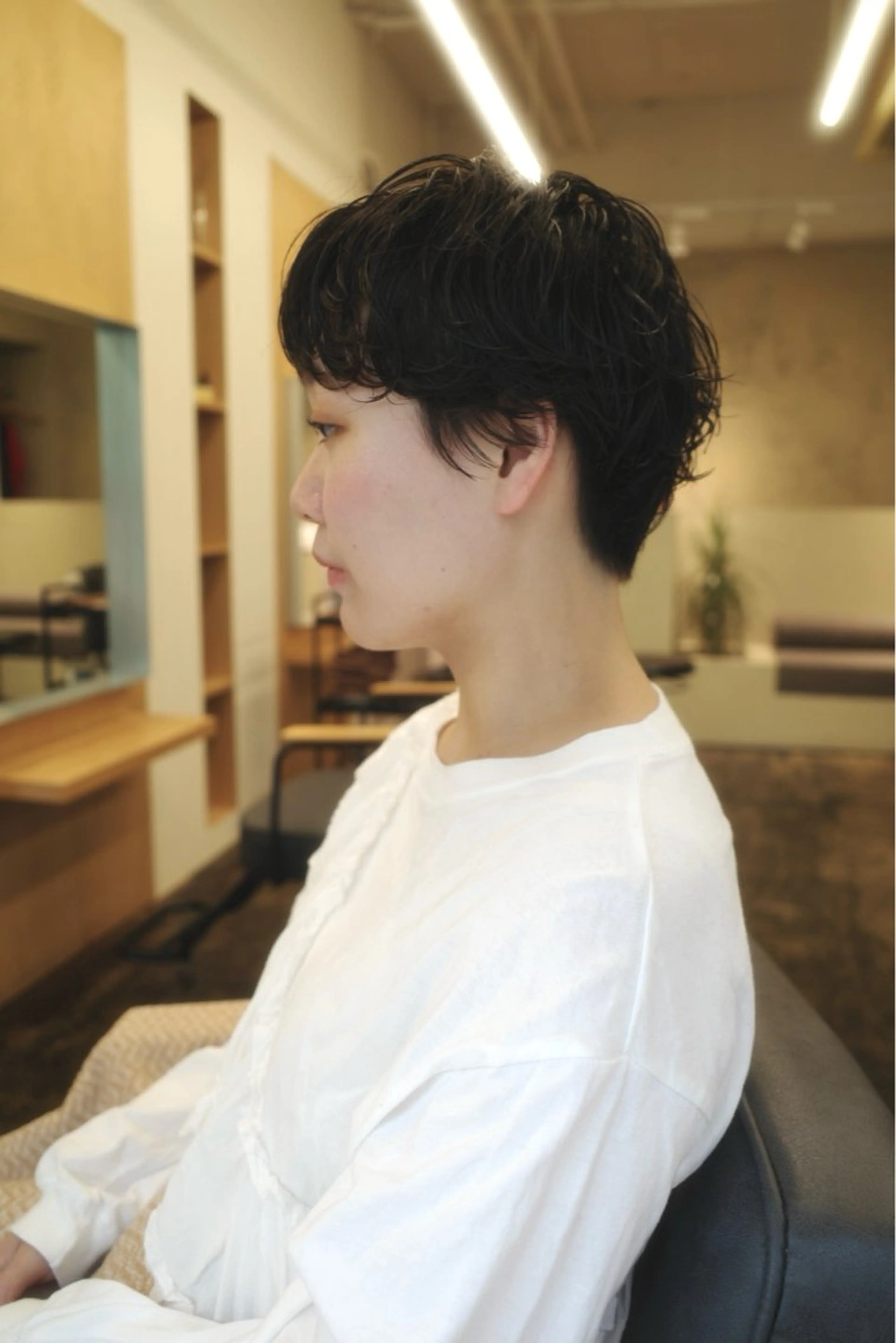 ショート パーマ ショートヘア カット パーマ yupi🐈‍⬛ レイヤー/パーマのヘアスタイル