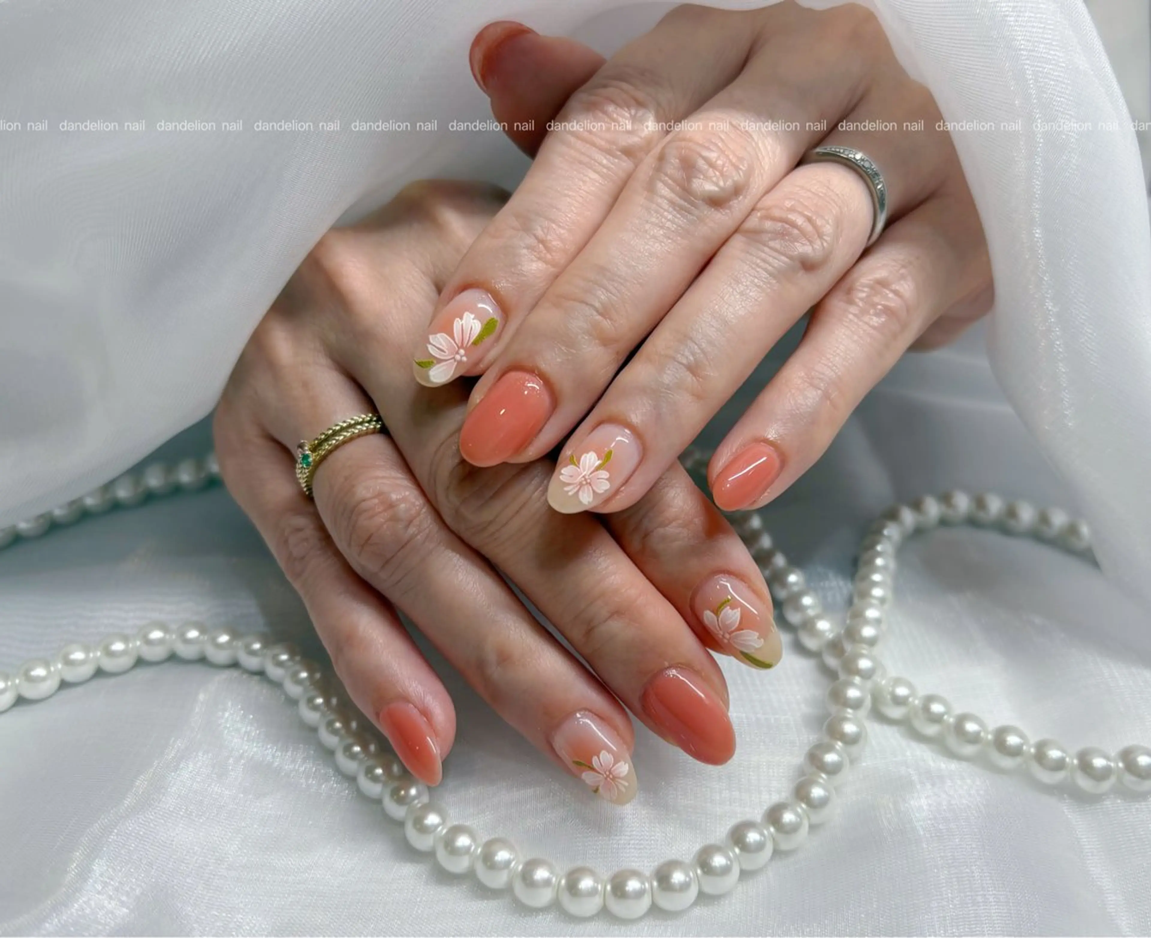 ネイル 持ち込み dandelion nail北千住のネイルデザイン