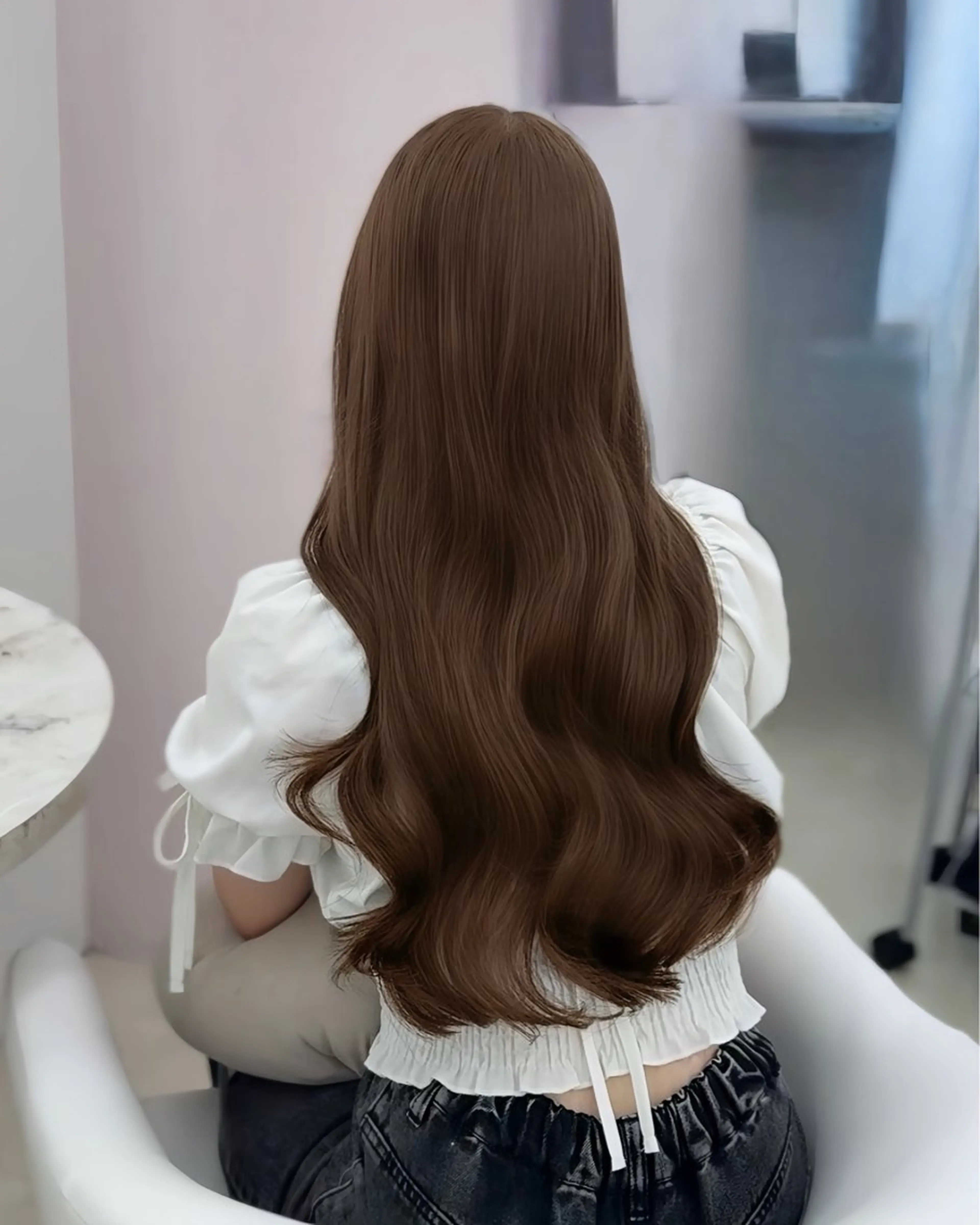 ロング カラー miyuu / ioe  茶屋町のヘアスタイル
