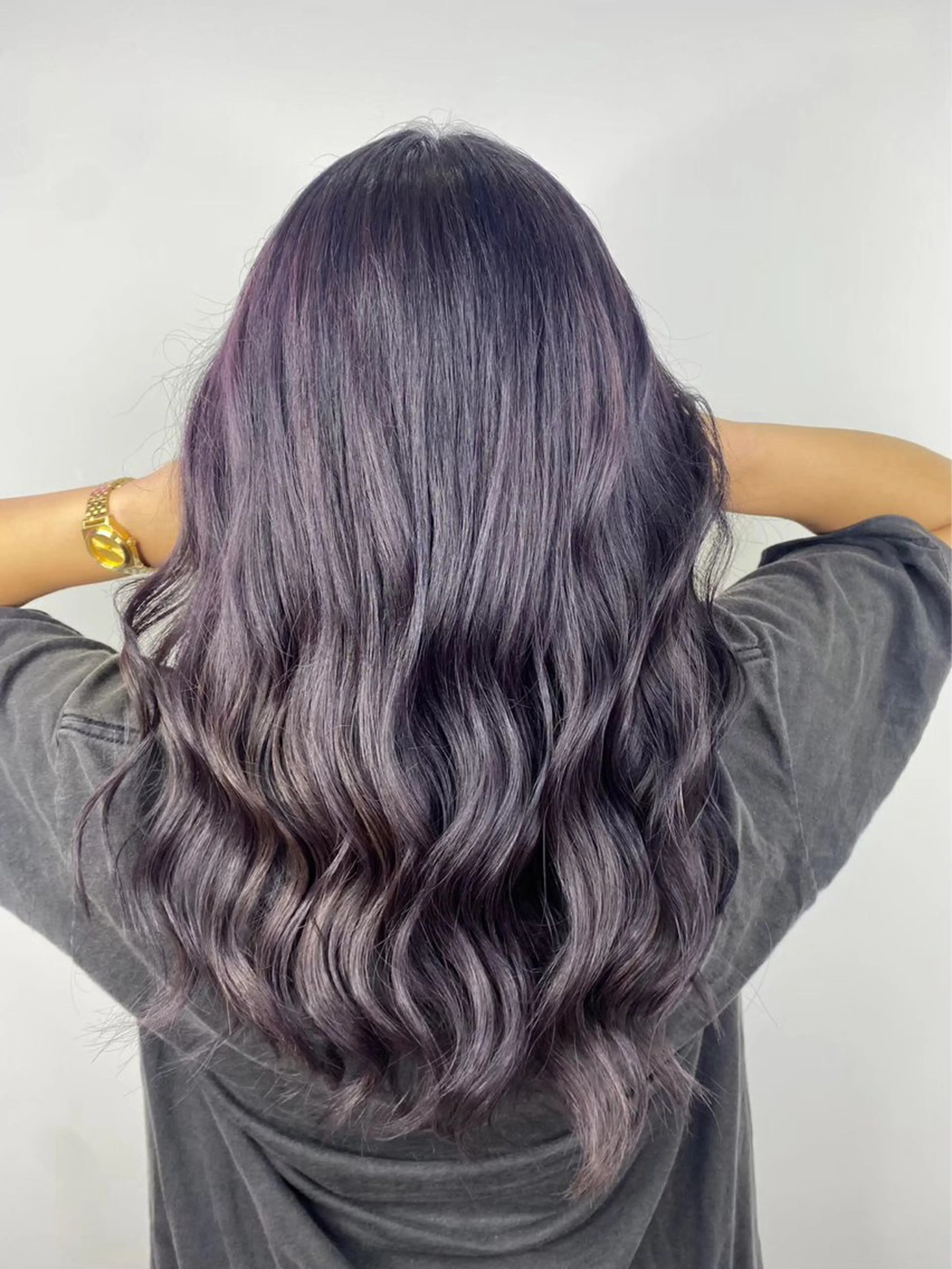ロング カラー カット ヘアカラー トリートメント 髪質改善 /絹髪🫧ゆたかのヘアスタイル