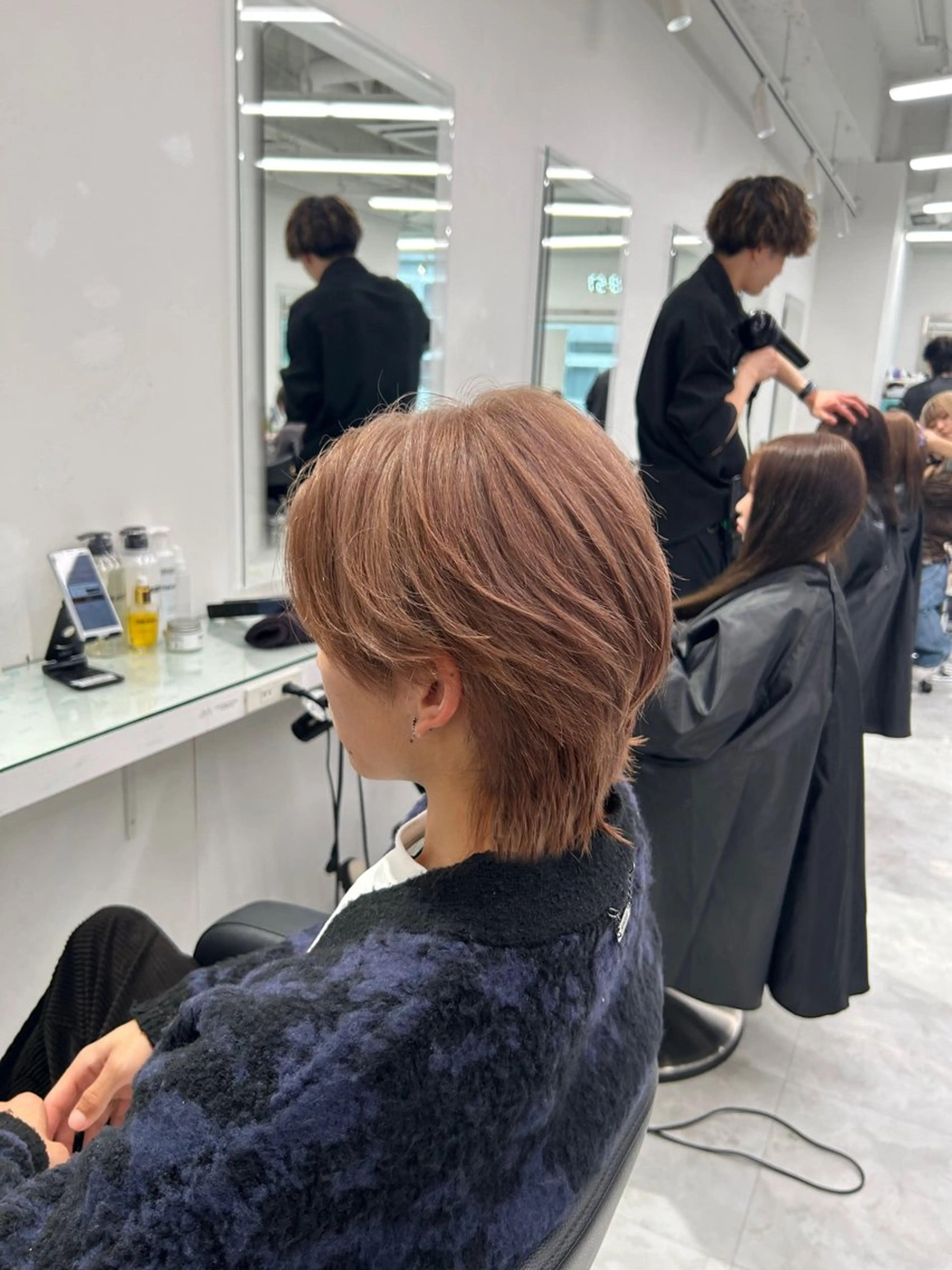 メンズ 韓国メンズヘア/ ハイトーン🤍みなとのヘアスタイル