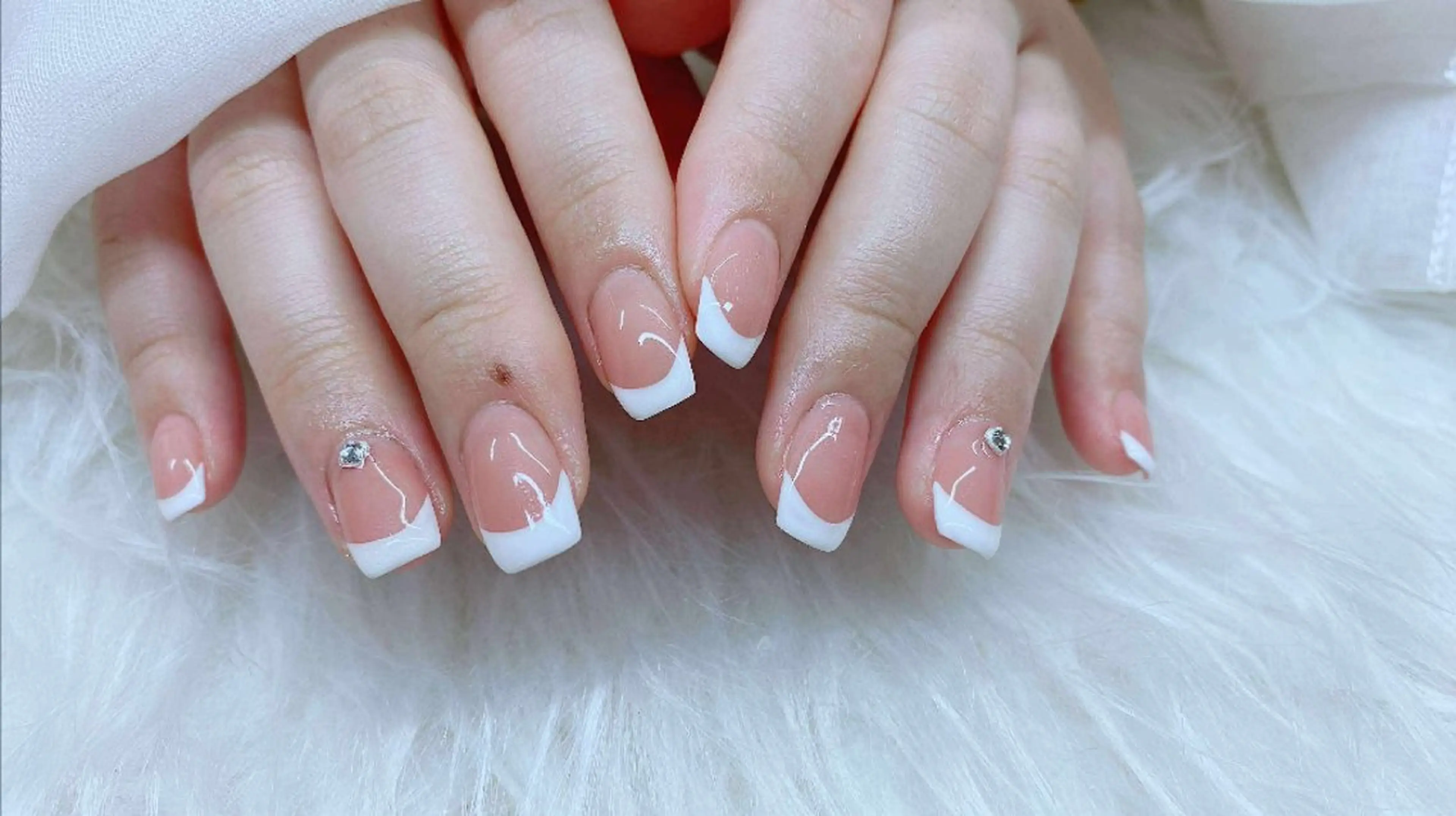 [初回ジェルオフ無料］フレンチネイルの写真