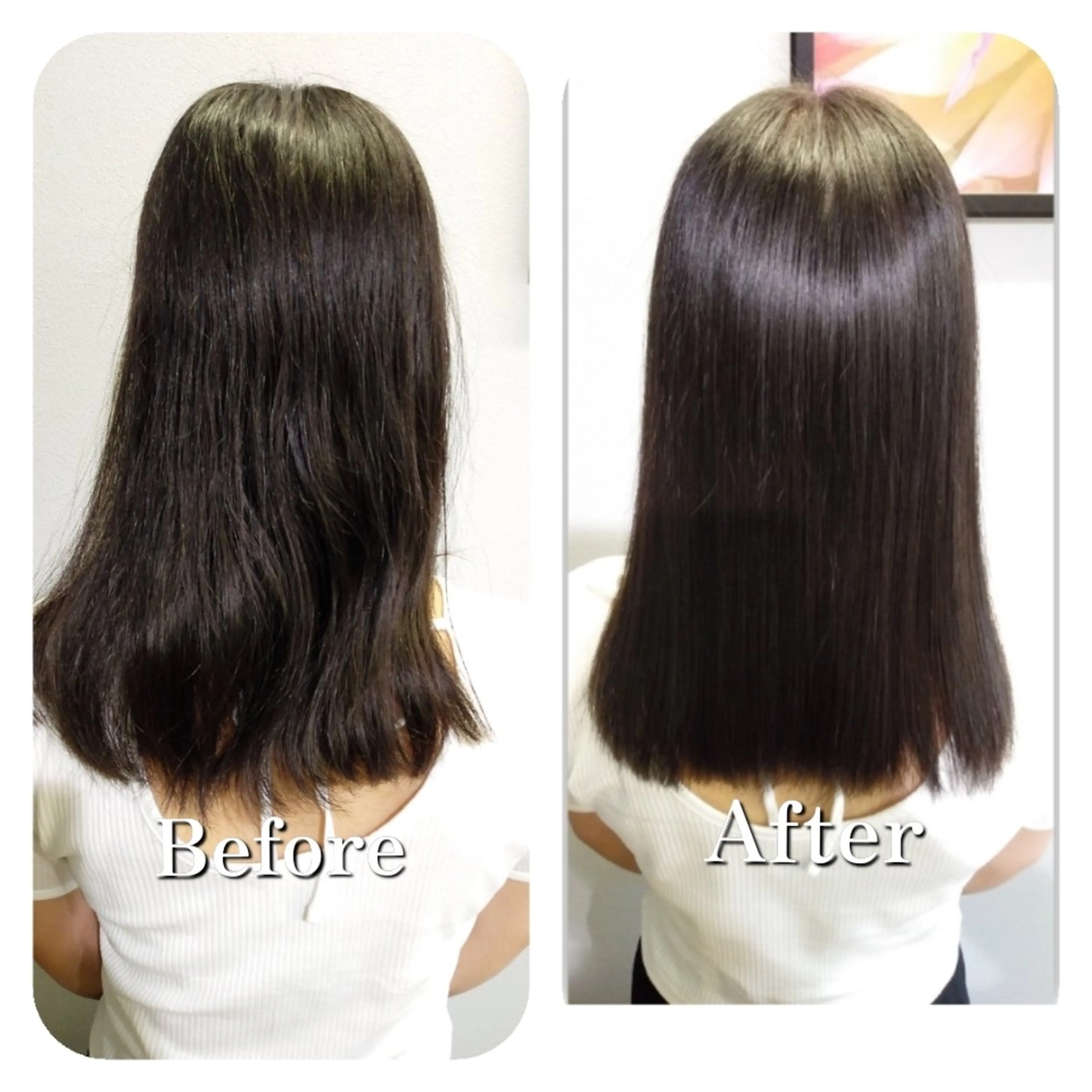 ロング 髪質改善 トリートメント 髪のリセット× 髪質改善ひこうせんのヘアスタイル