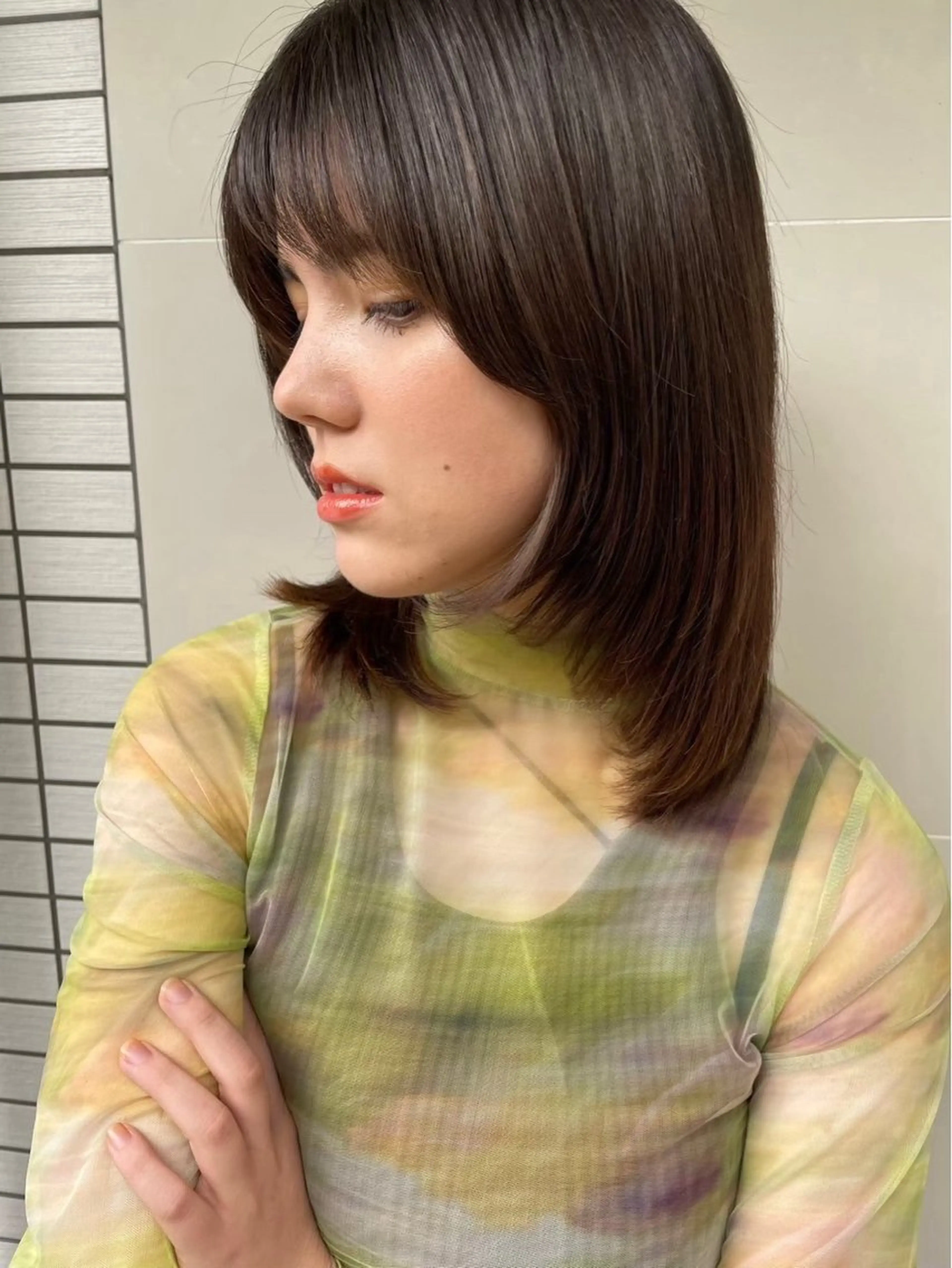 ミディアム ヘッドスパモデル募集 💗崎山　莉里香💗のヘアスタイル