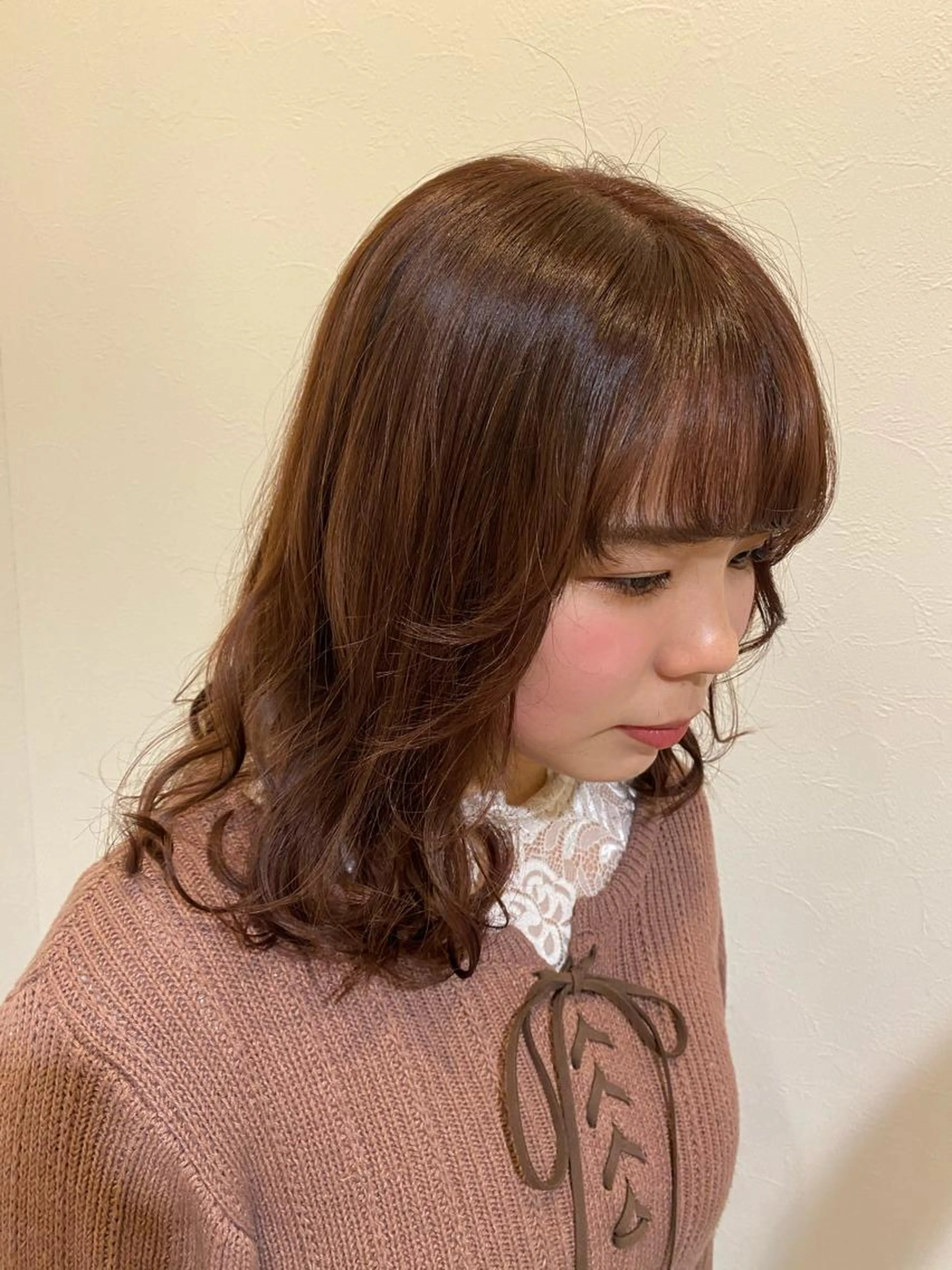 💚minimo限定価格💚前髪カット+艶カラーの写真