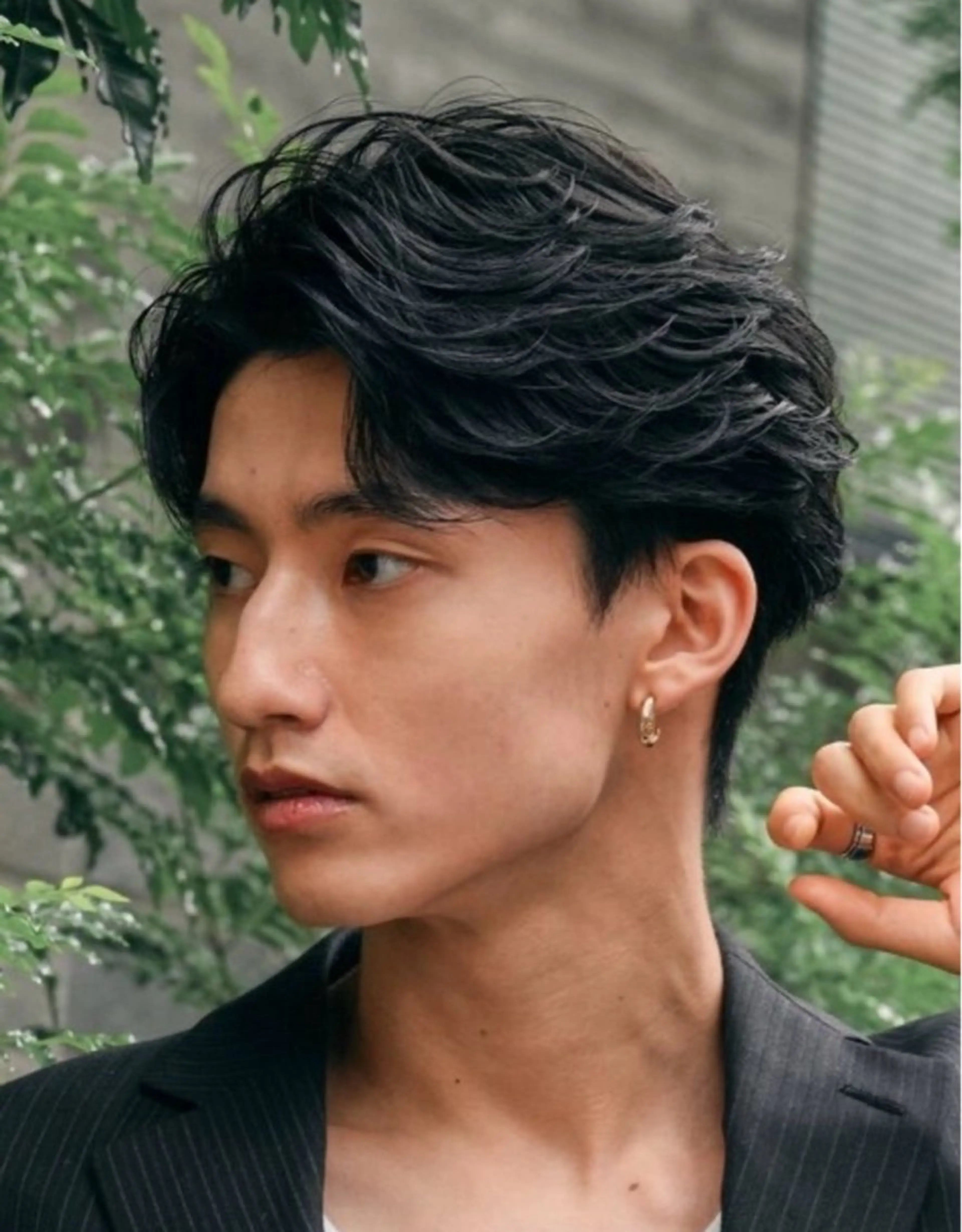 パーマ メンズ カット パーマ トリートメント 👑メンズパーマ屋 👑/栄/馬場斗生のヘアスタイル