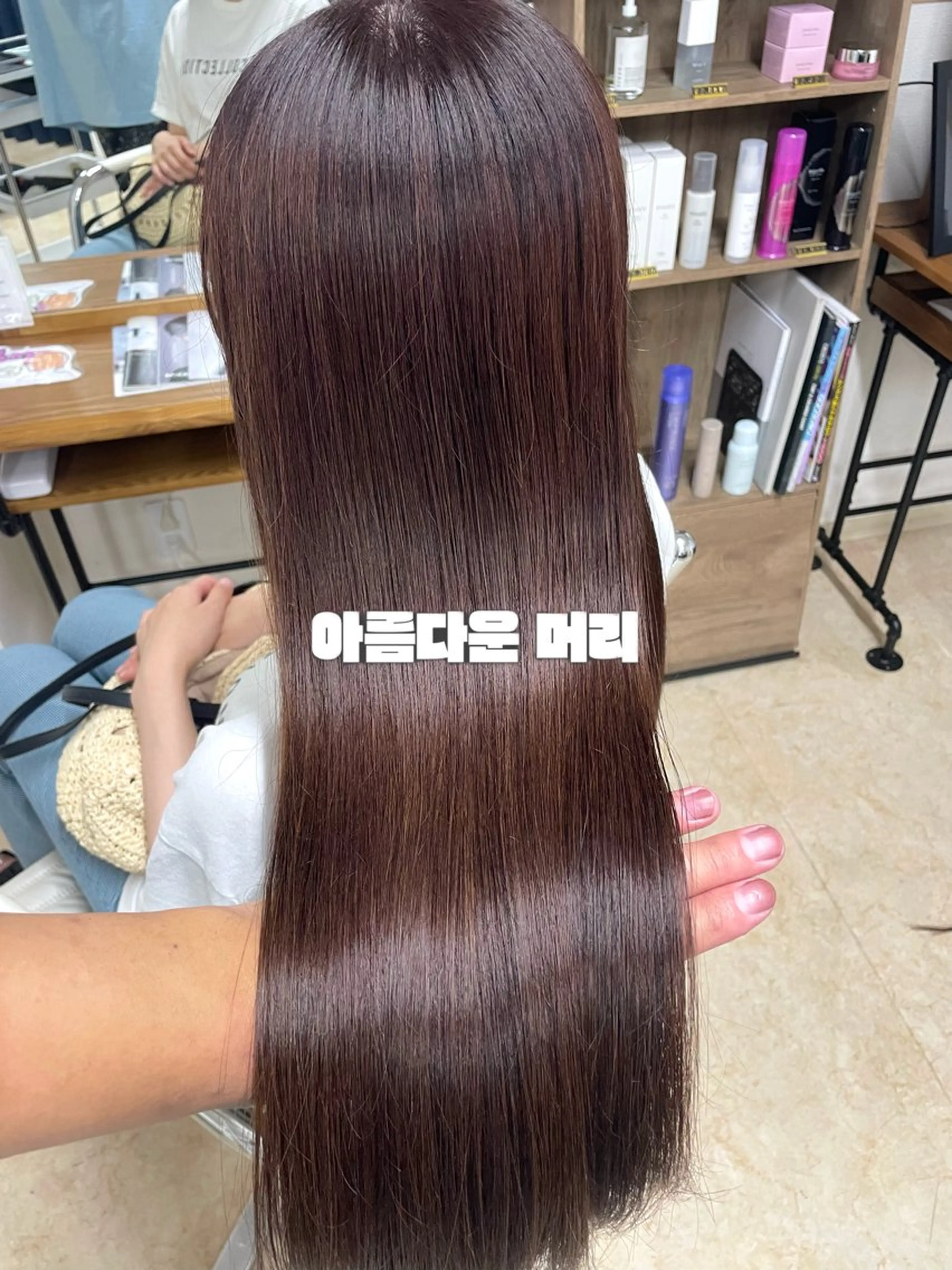 ロング カラー ケアブリーチ /髪質 改善/古橋圭史郎のヘアスタイル