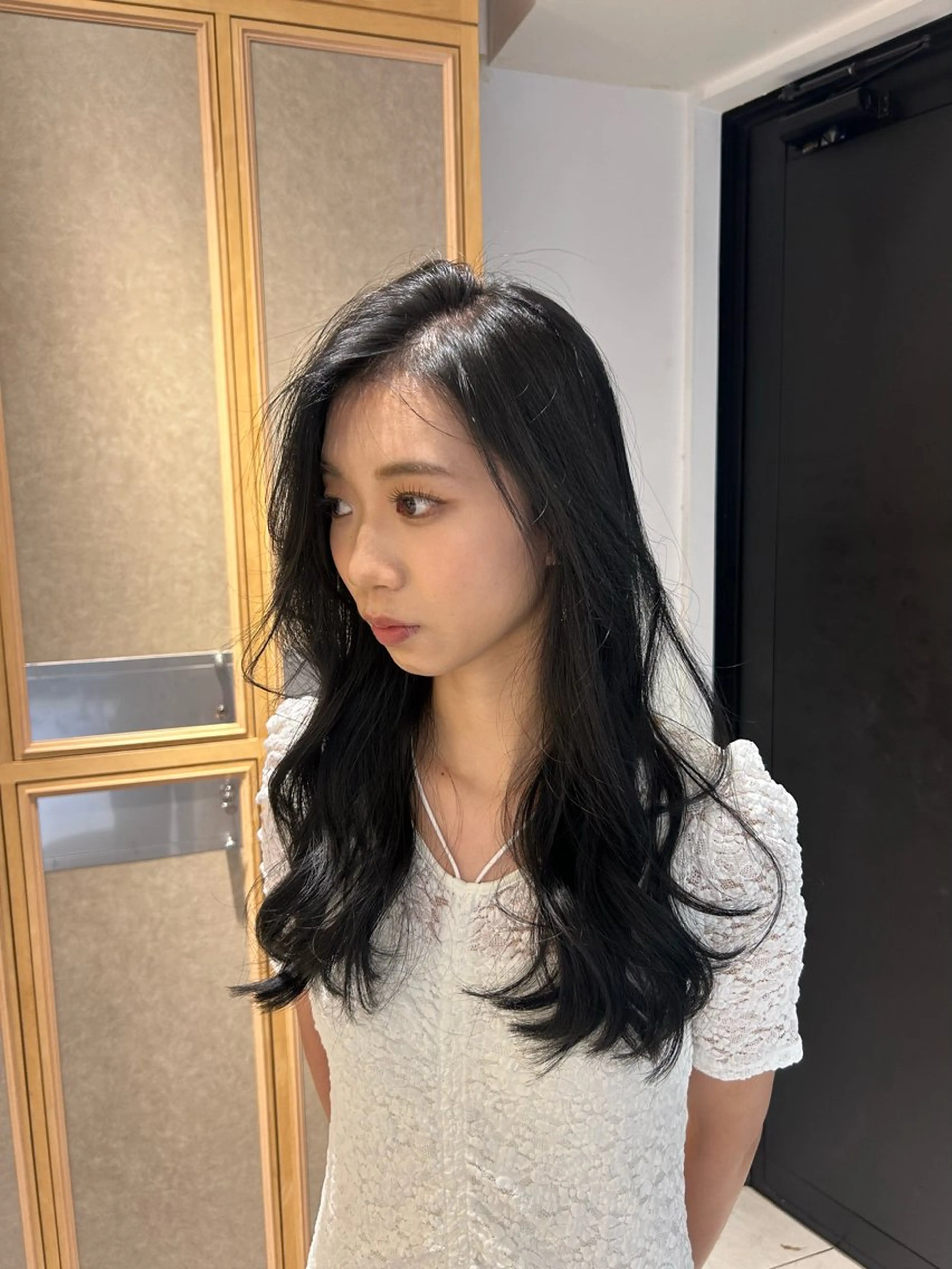 カラー カット ヘアカラー トリートメント ヘッドスパ ヘアセット miko🪽地毛風/ ハイトーン/レイヤーのヘアスタイル