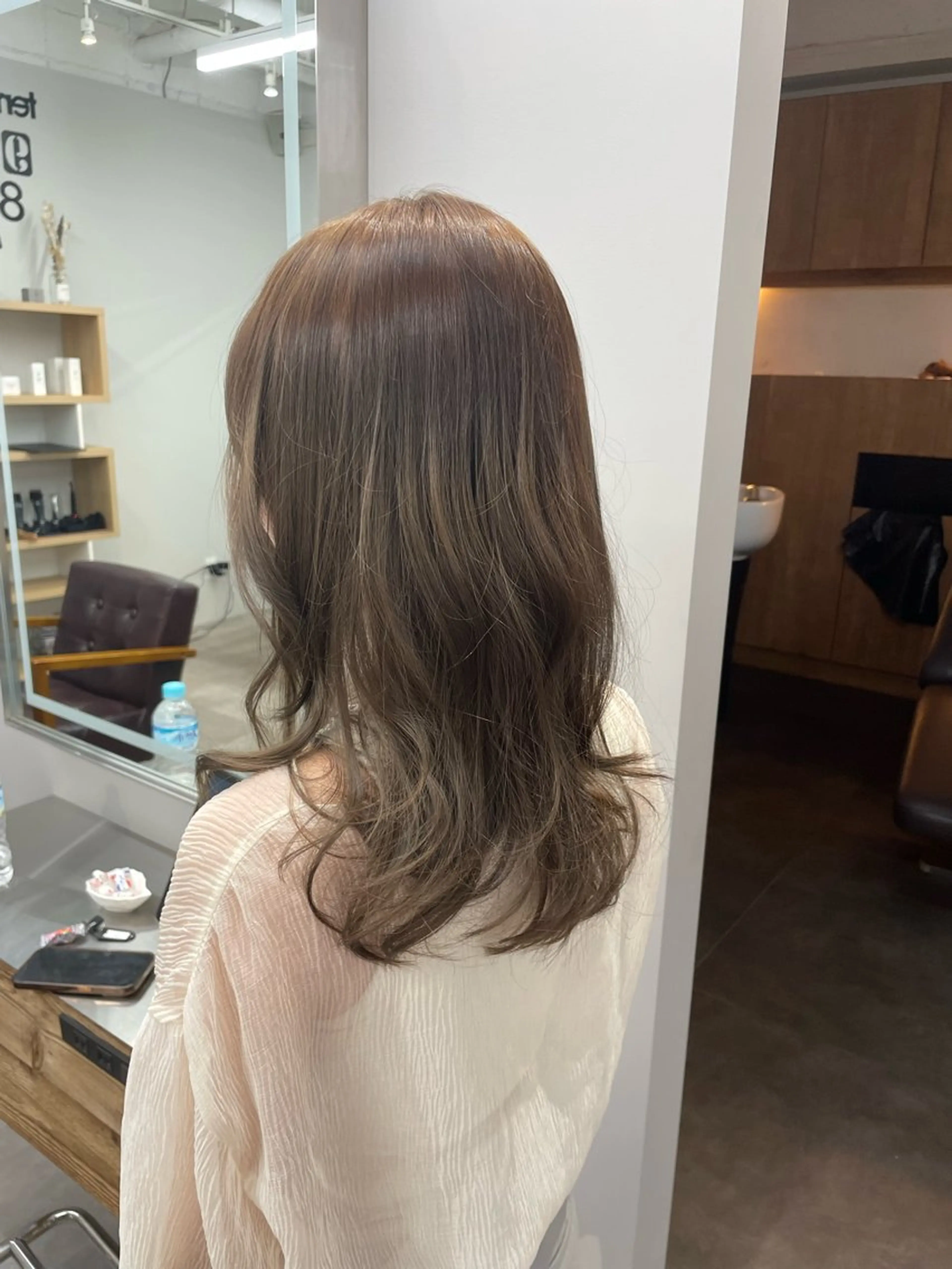 ミディアム カット ヘアカラー little  横浜所属・🌷久保田 優🌷のヘアスタイル