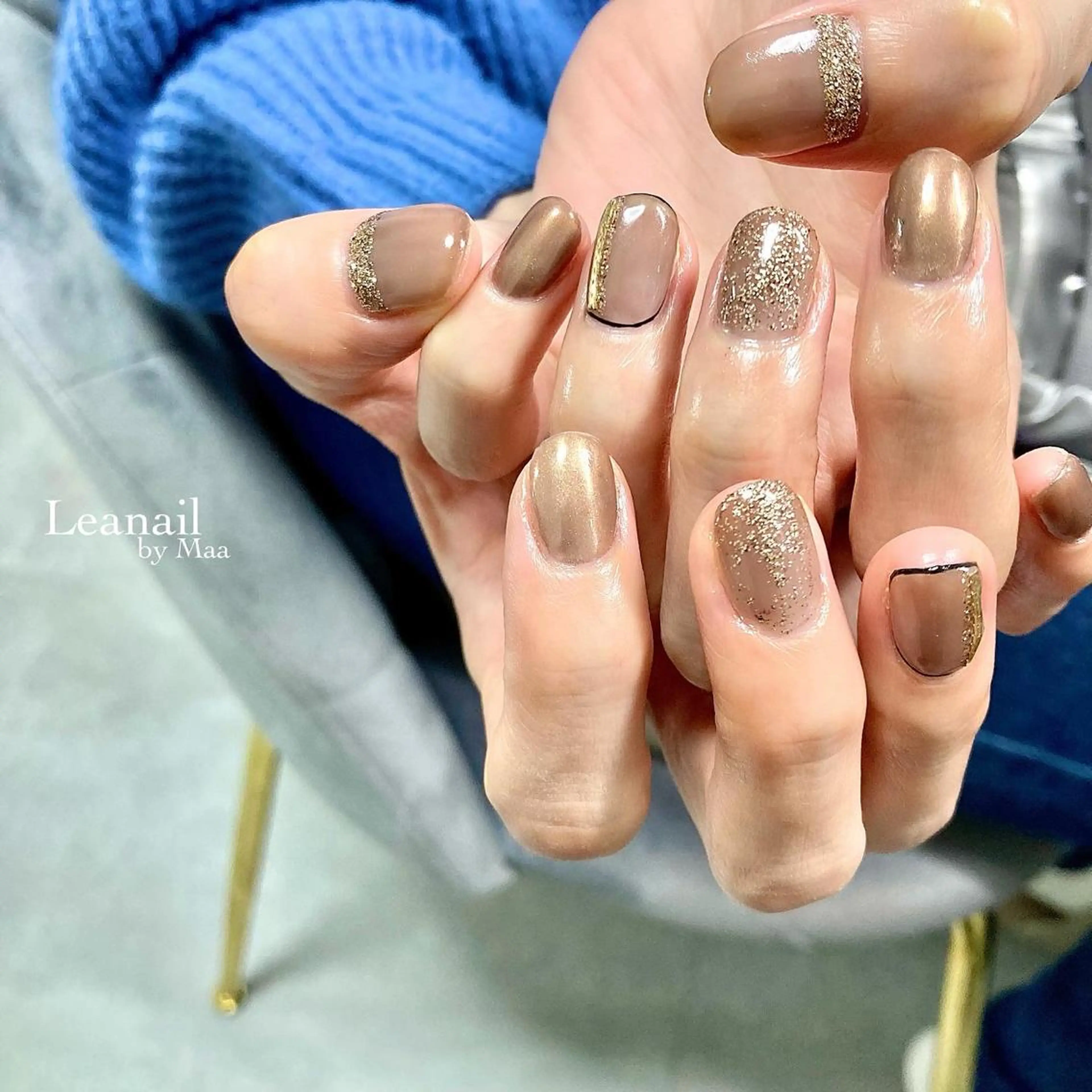 ネイル private_ salon.Leaのネイルデザイン