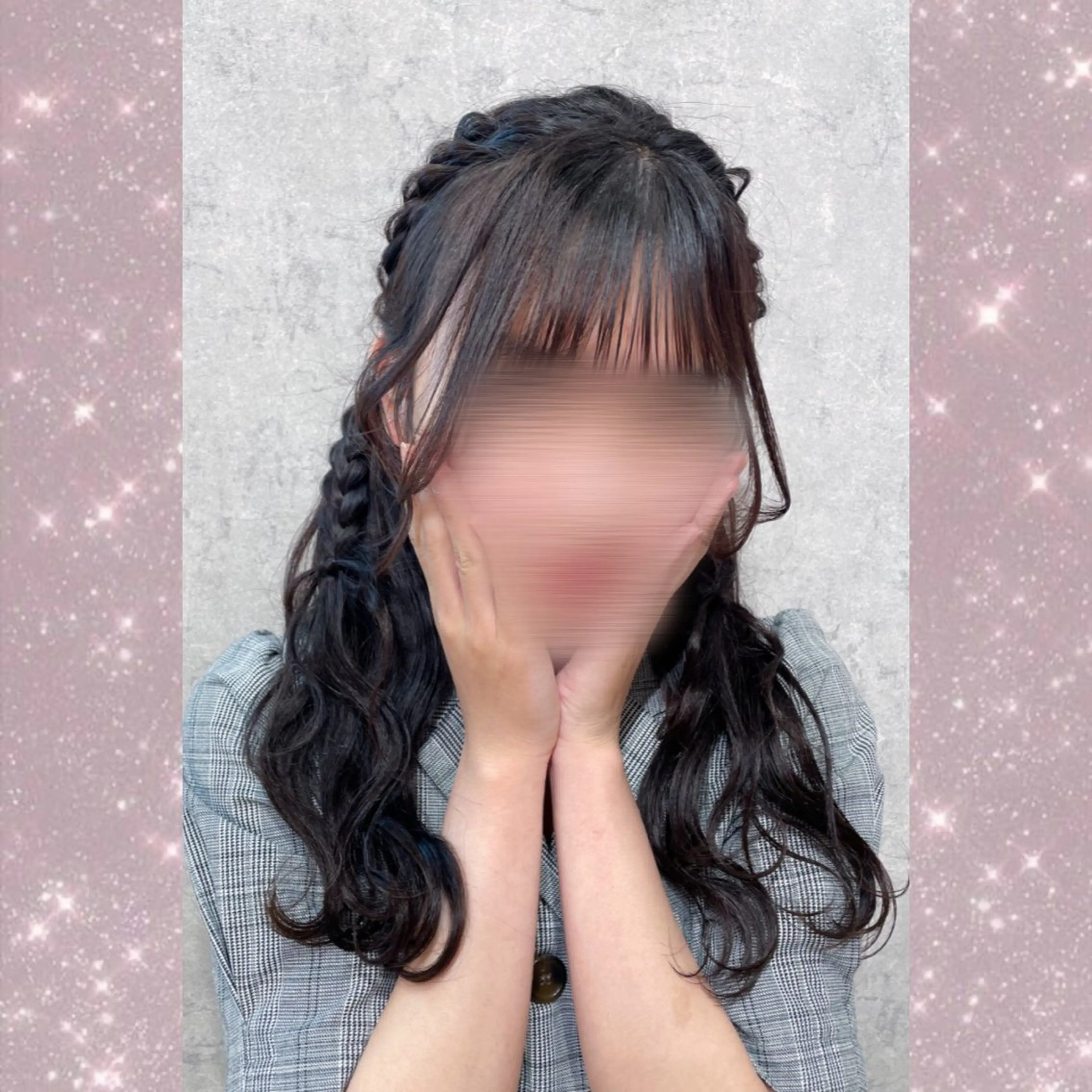 ロング ヘアアレンジ ツインテール ヘアセット 河原 彩心【練習モデル】のヘアスタイル