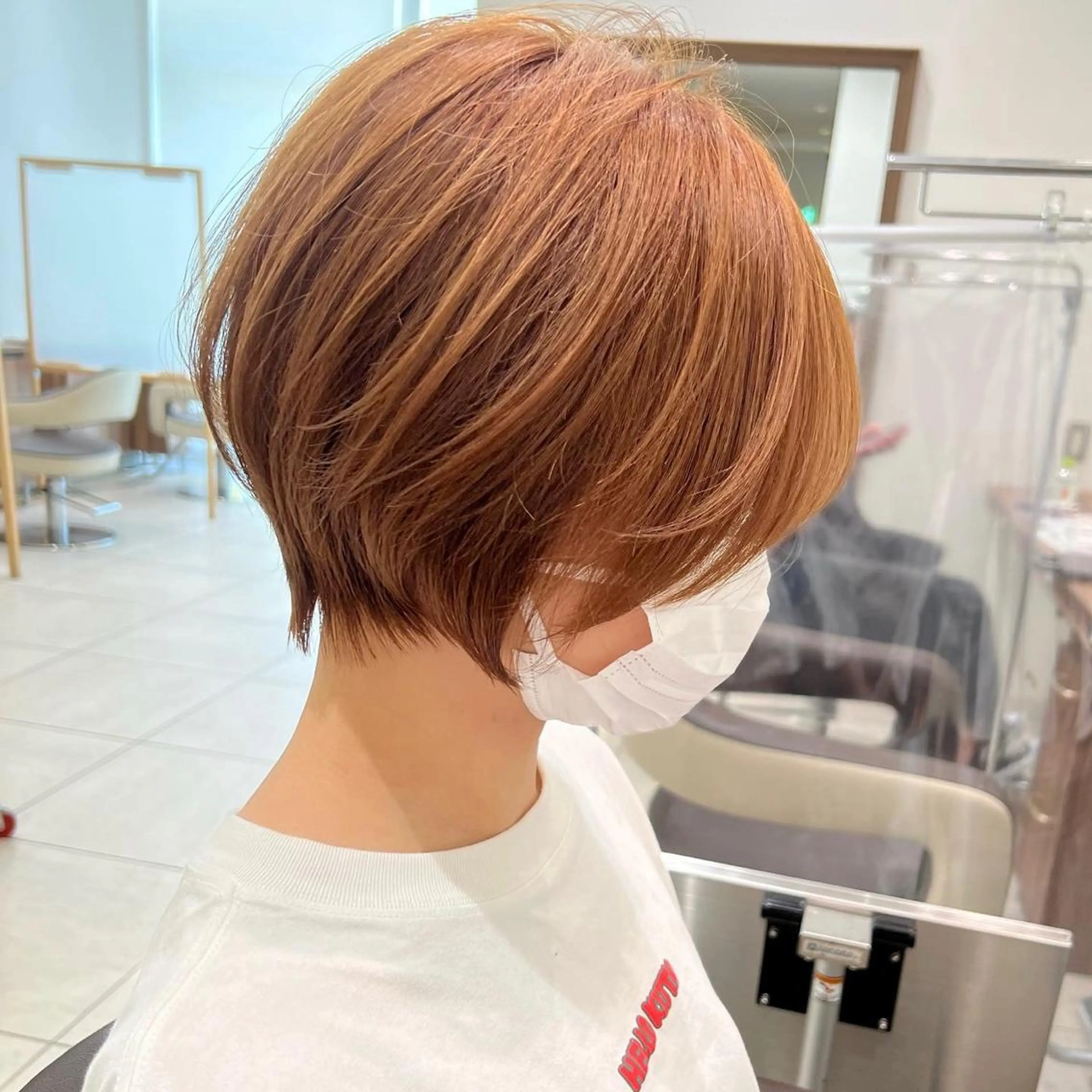 ショート カット ヘアカラー トリートメント 大人ショート/ 高下将一のヘアスタイル