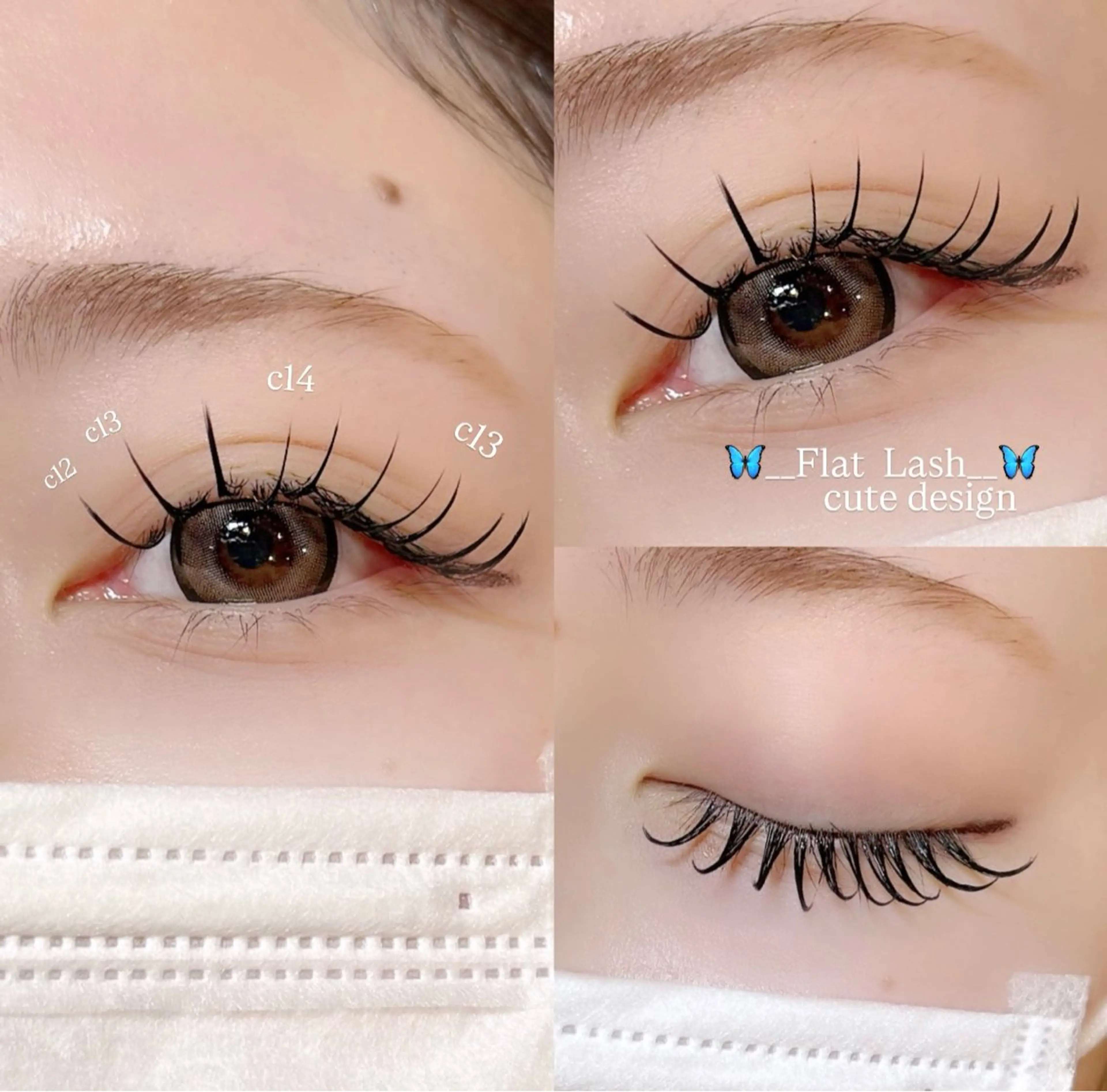 マツエク・マツパ マツエク PORTE269🦋 Maika.のマツエク・マツパデザイン