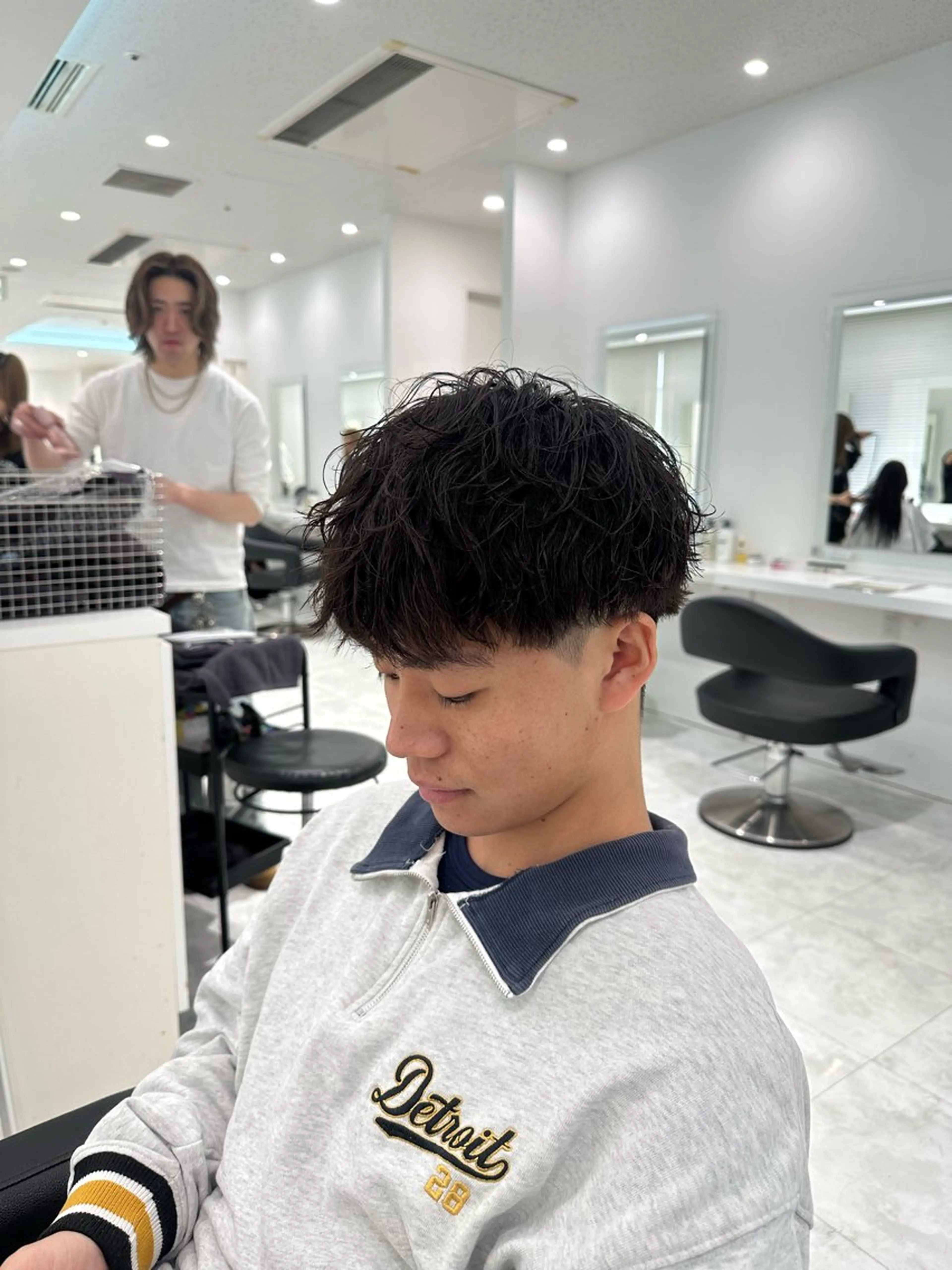 ショート パーマ メンズ 🐺韓国風メンズ特化 あさひ🐺のヘアスタイル