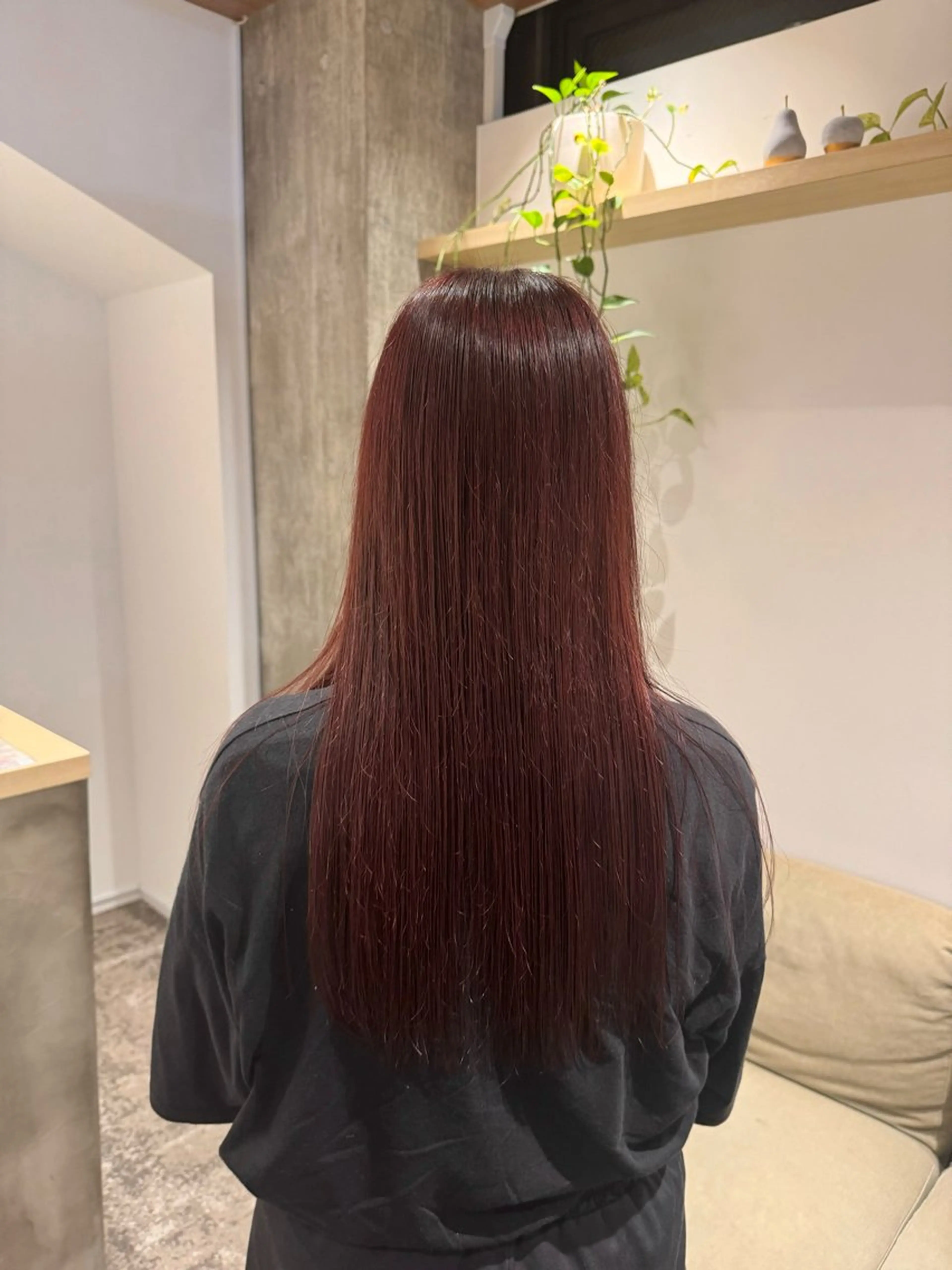 ロング カラー ハガ コトコのヘアスタイル