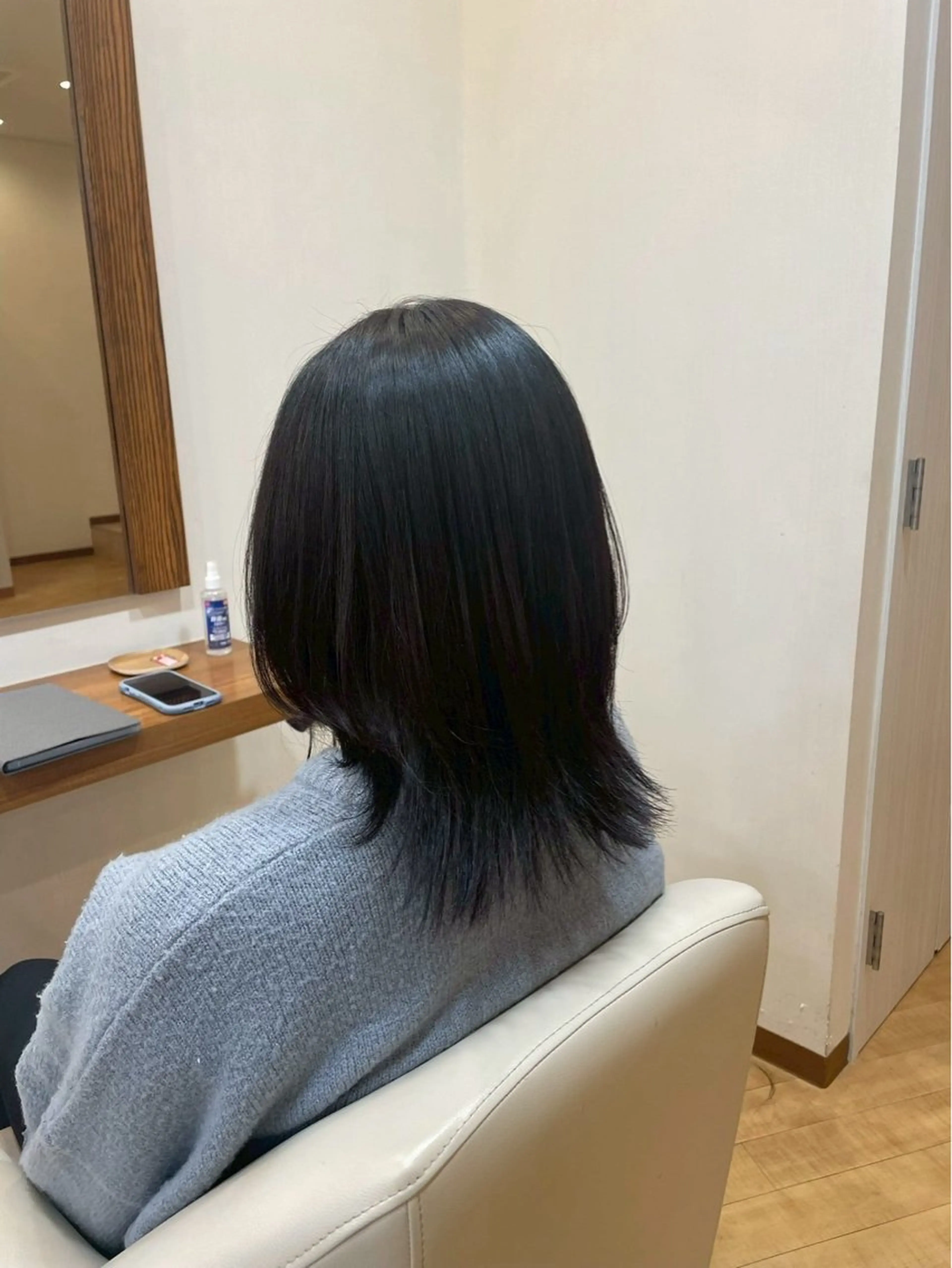 セミロング カット 梨沙_ 蘇我2号店のヘアスタイル