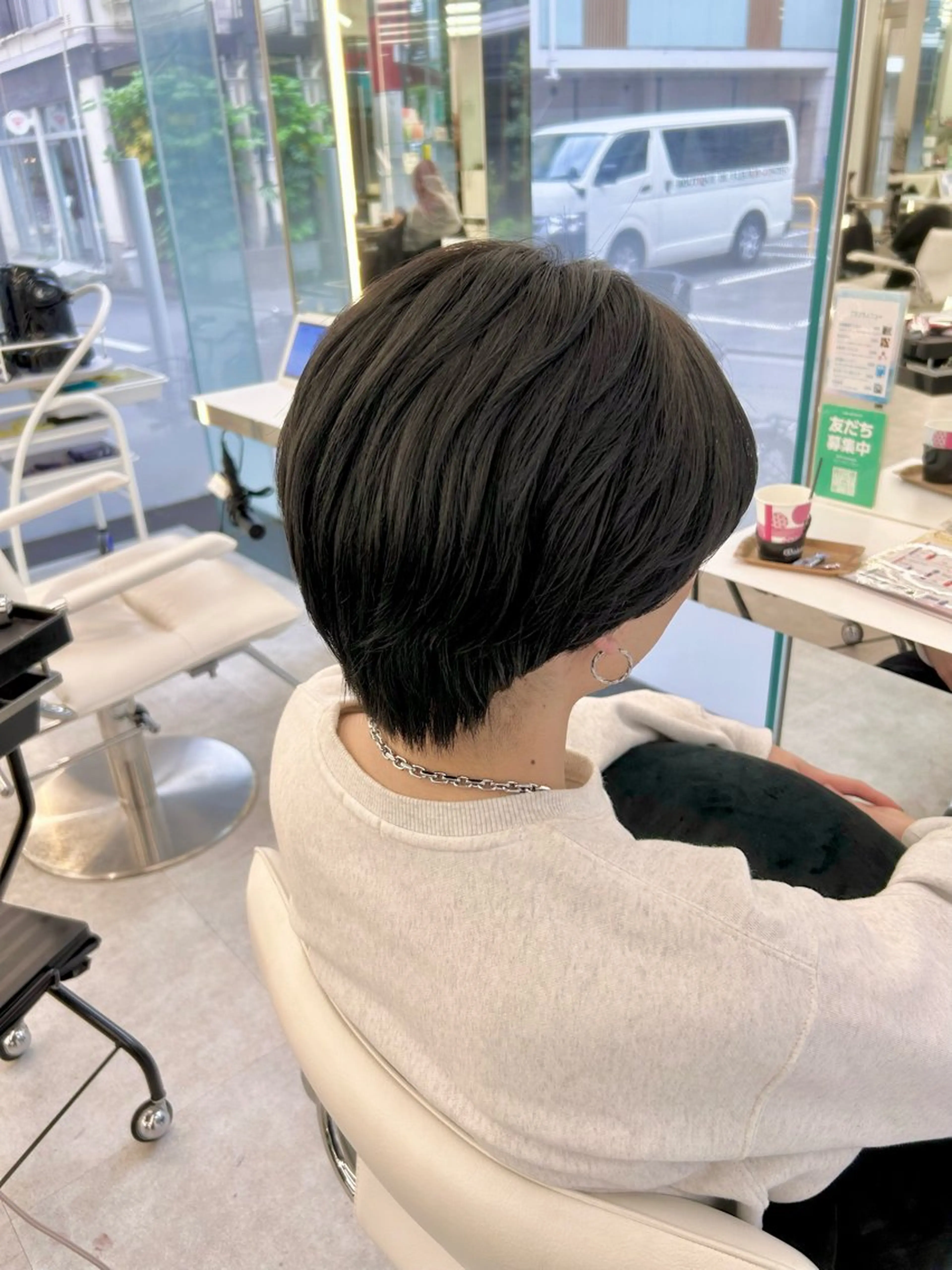 カラー メンズ ヘアカラー はるか/透明感暗髪 /ヘアアレンジ🤍のヘアスタイル