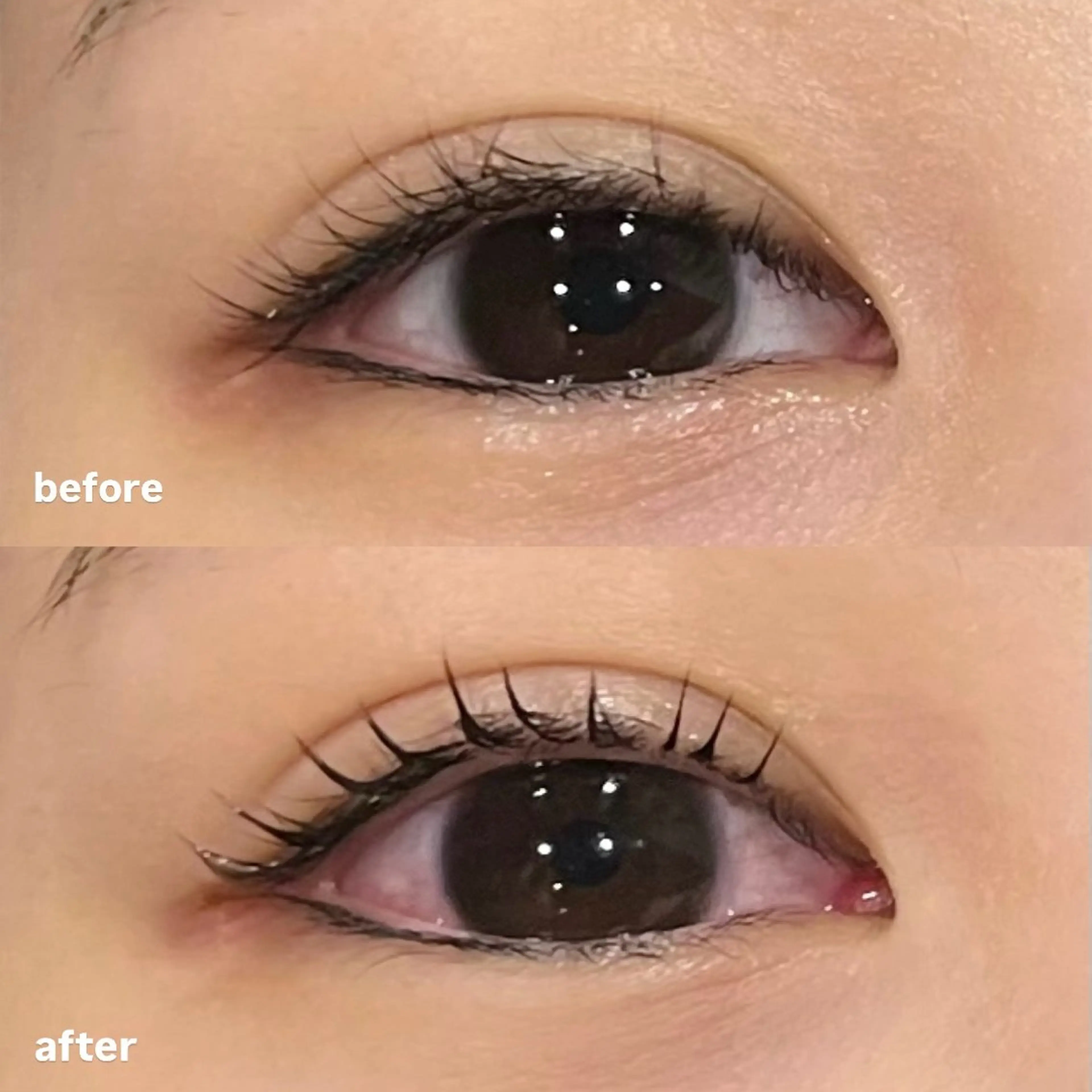 マツエク・マツパ ナチュラル 一重×まつ毛パーマ マツパ Belle fee 伊藤のマツエク・マツパデザイン