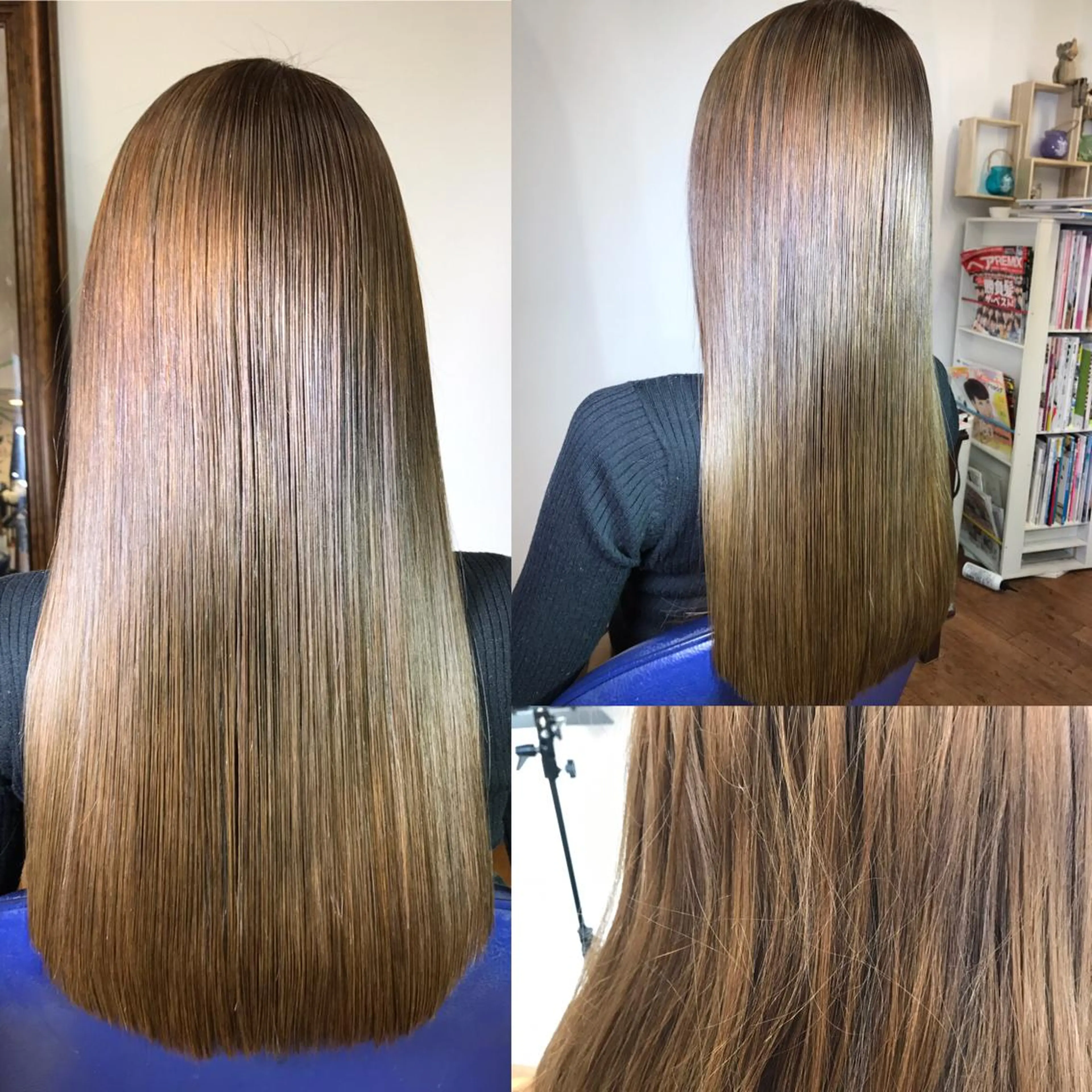 ロング 縮毛矯正 江袋 敏昭のヘアスタイル