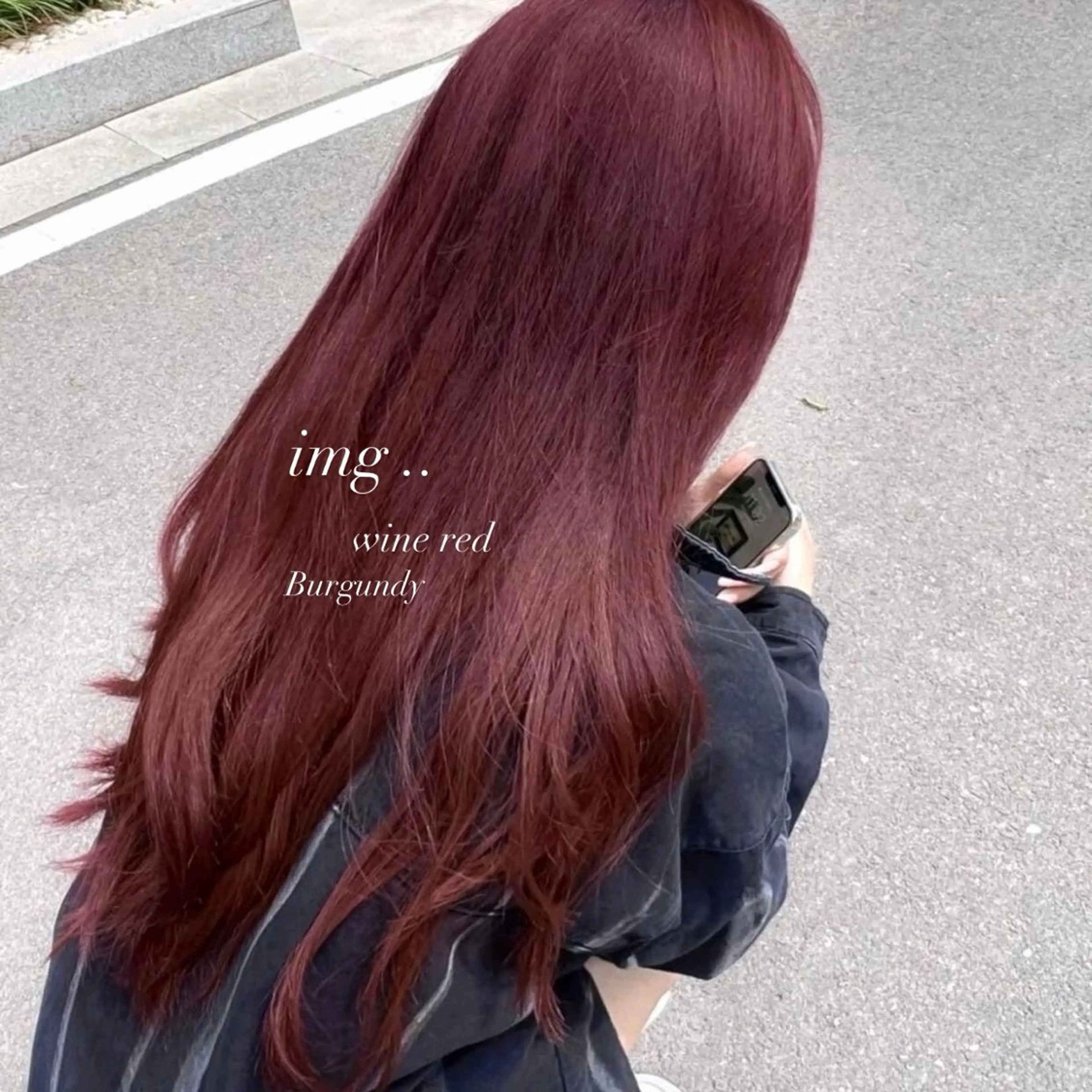 セミロング カラー 艶モテ・韓国スタイル 🤍りんのヘアスタイル