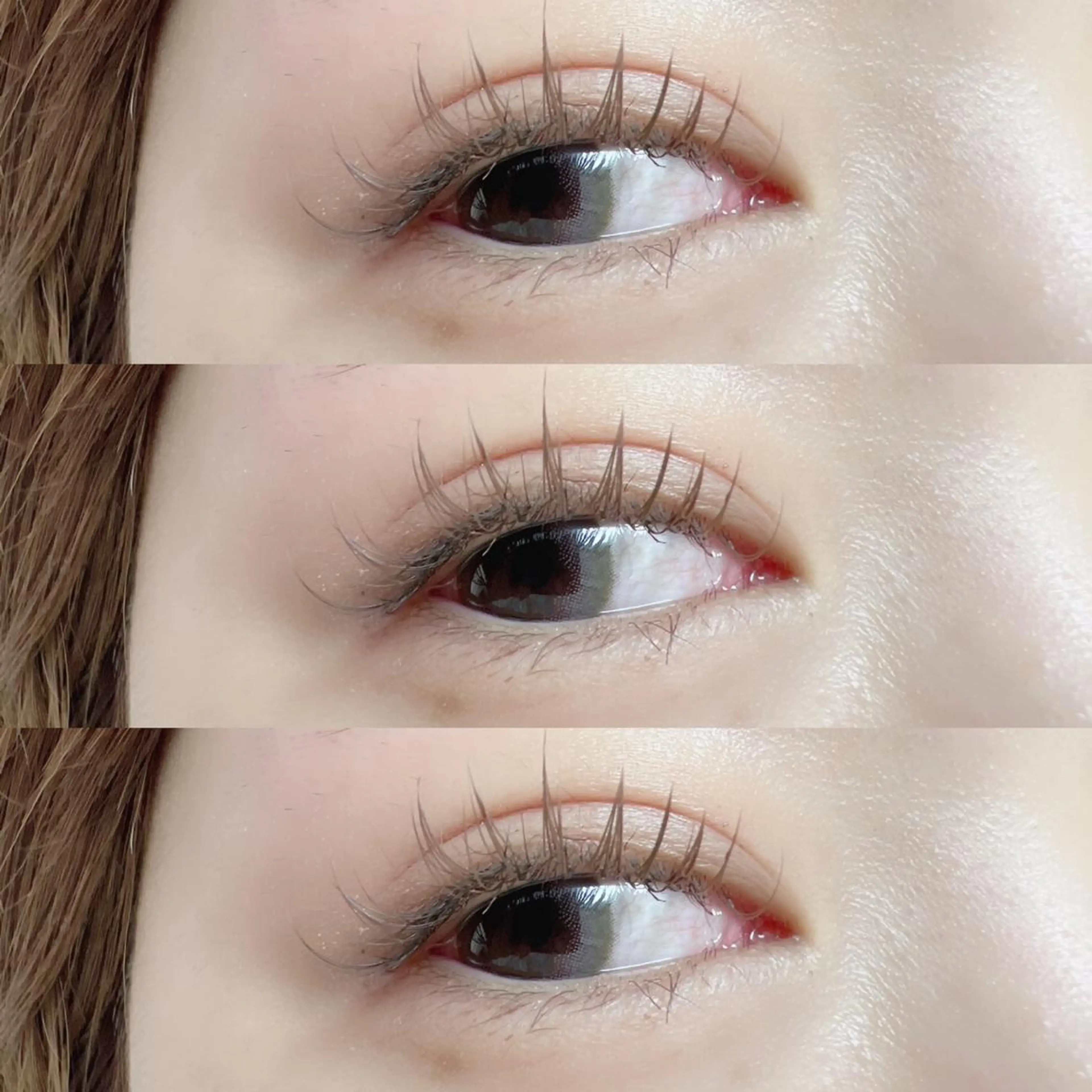 マツエク・マツパ マツエク 【那覇/束感まつ毛 /LED】ｷｬﾒﾙのマツエク・マツパデザイン