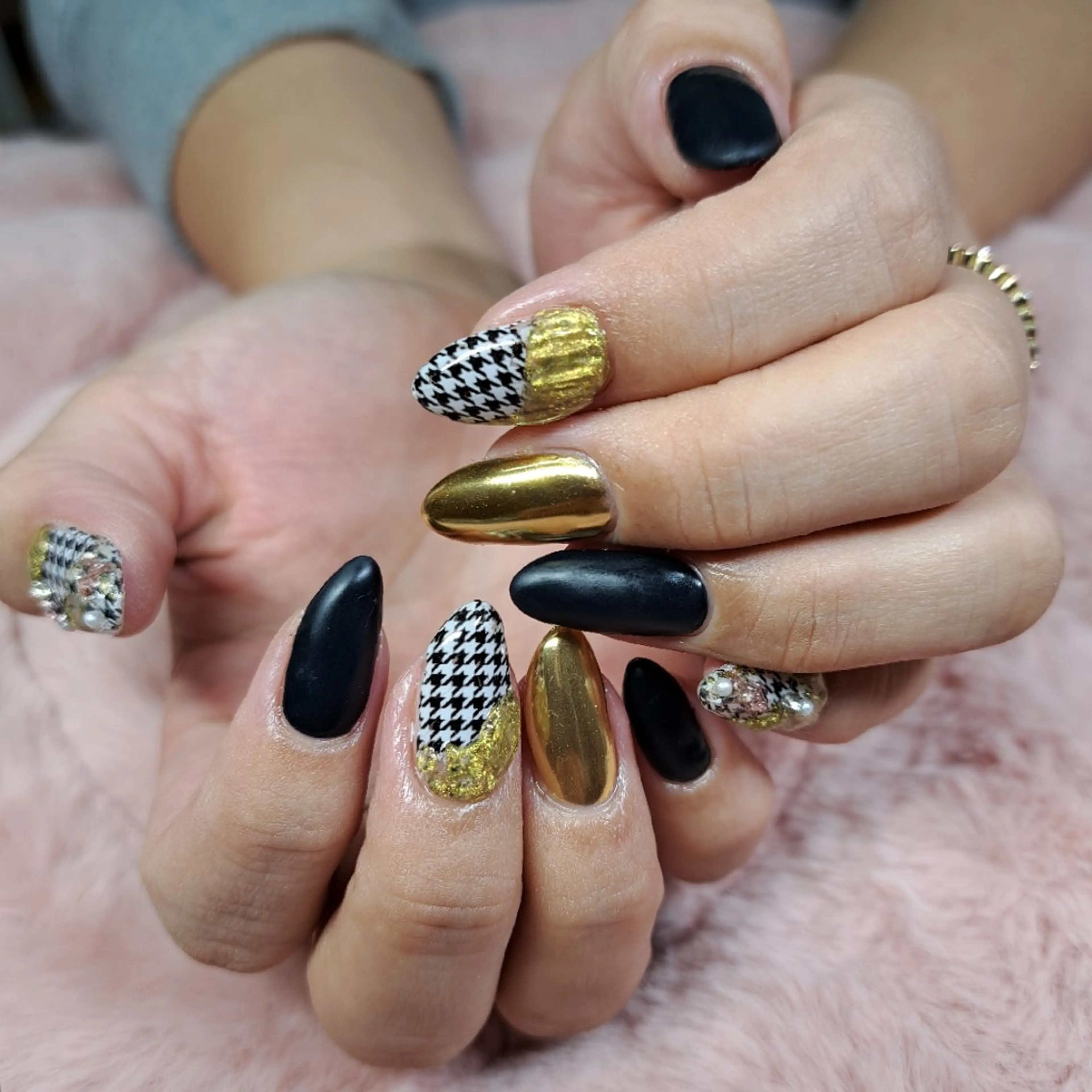 ネイル マットネイル 持ち込み ネイビー ワンカラーネイル HAYASHI  Nのネイルデザイン